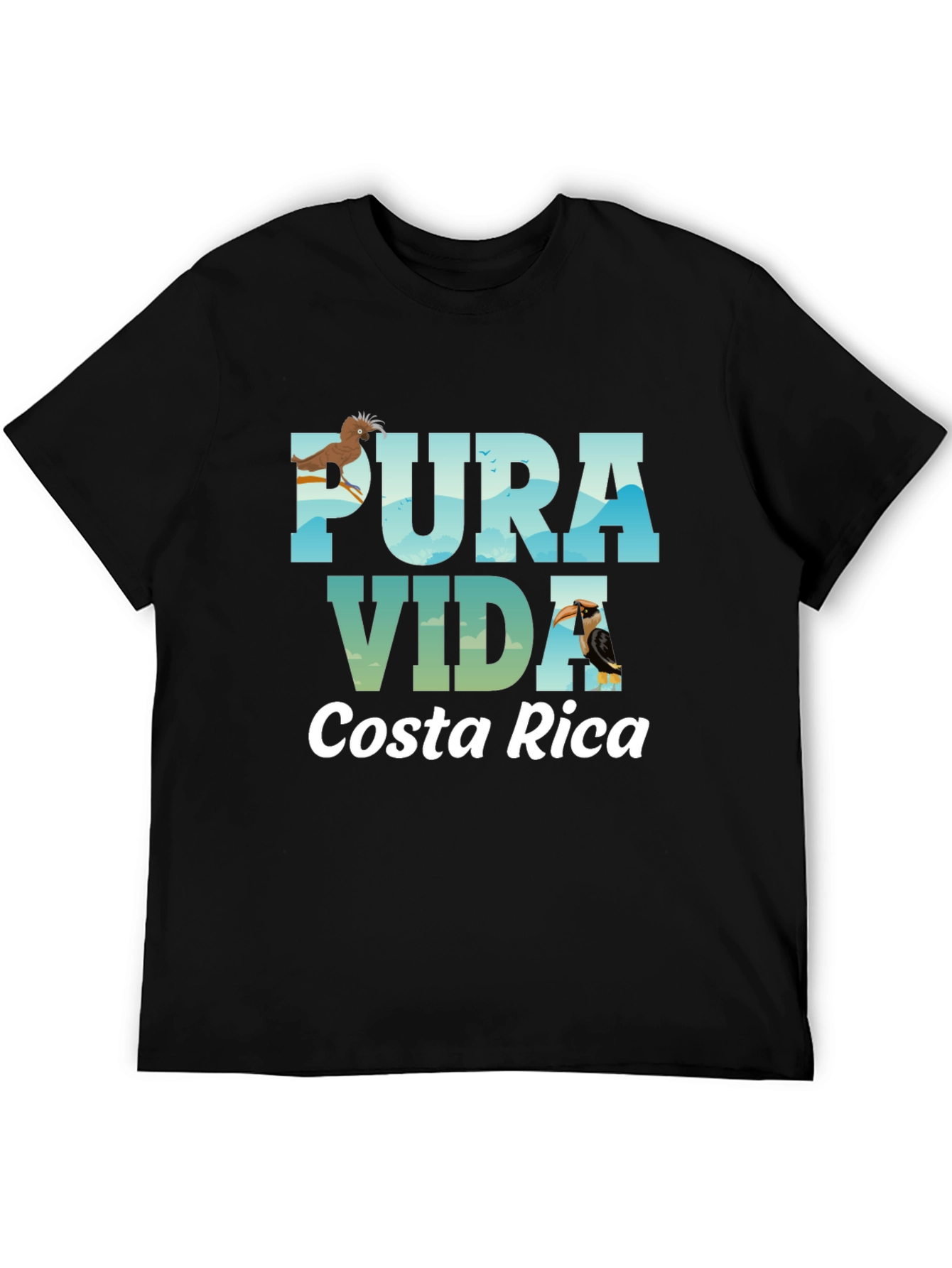 Pura Vida Costa Rica Graphic T-Shirt
