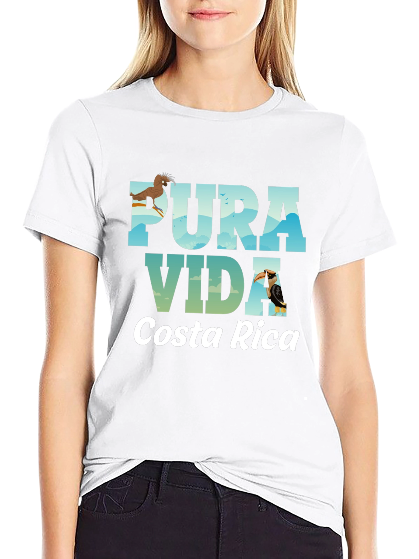 Pura Vida Costa Rica Graphic T-Shirt