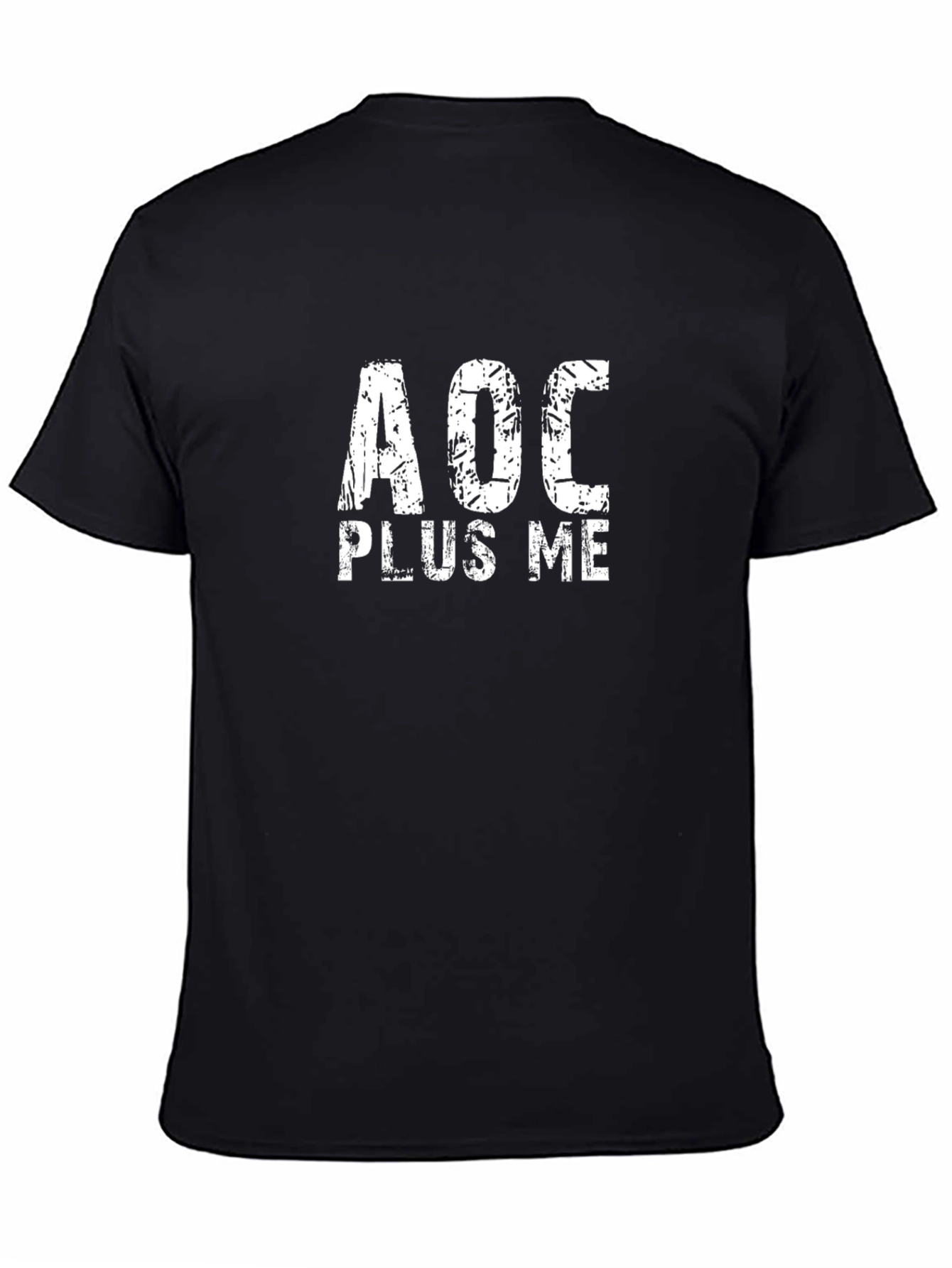 AOC Plus Me Graphic Tee - Political Statement Shirt