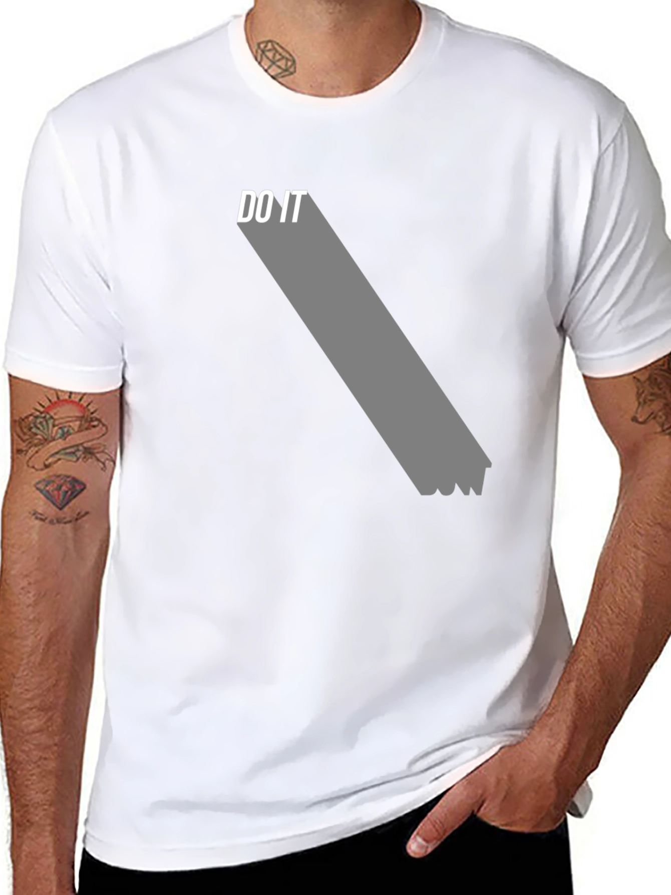 Do It Motivational Graphic T-Shirt