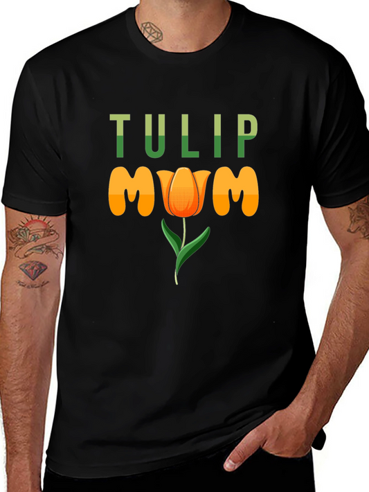Tulip Mum T-Shirt - Floral Mothers Day Gift