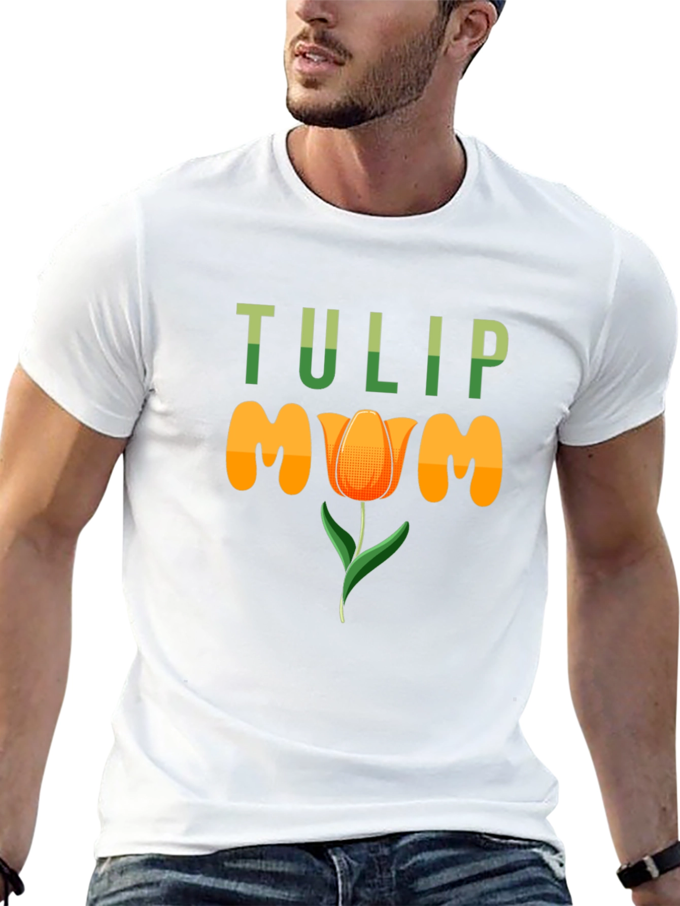 Tulip Mum T-Shirt - Floral Mothers Day Gift