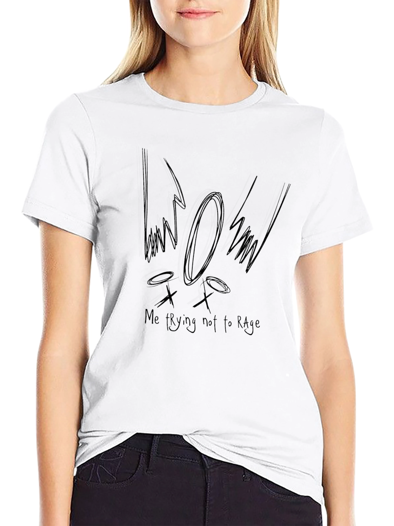 Me Trying Not To Rage Graphic T-Shirt