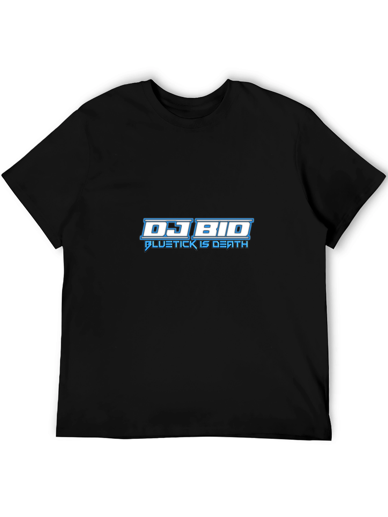 DJ BIO Black T-Shirt - BlueTick is Death