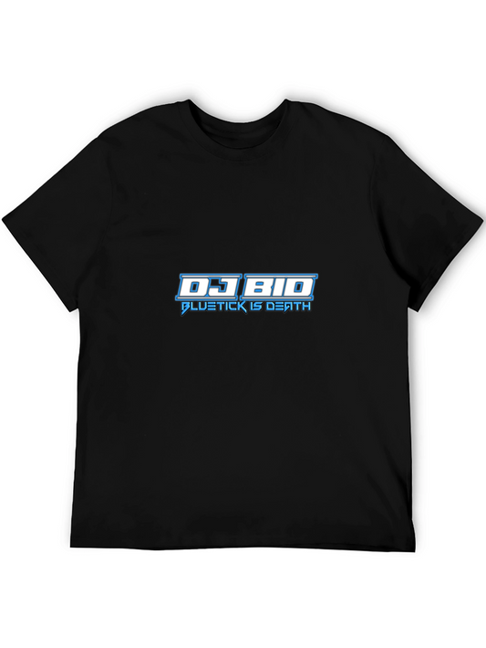 DJ BIO Black T-Shirt - BlueTick is Death