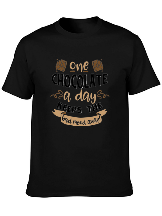 Chocolate a Day Keeps the Bad Mood Away T-Shirt