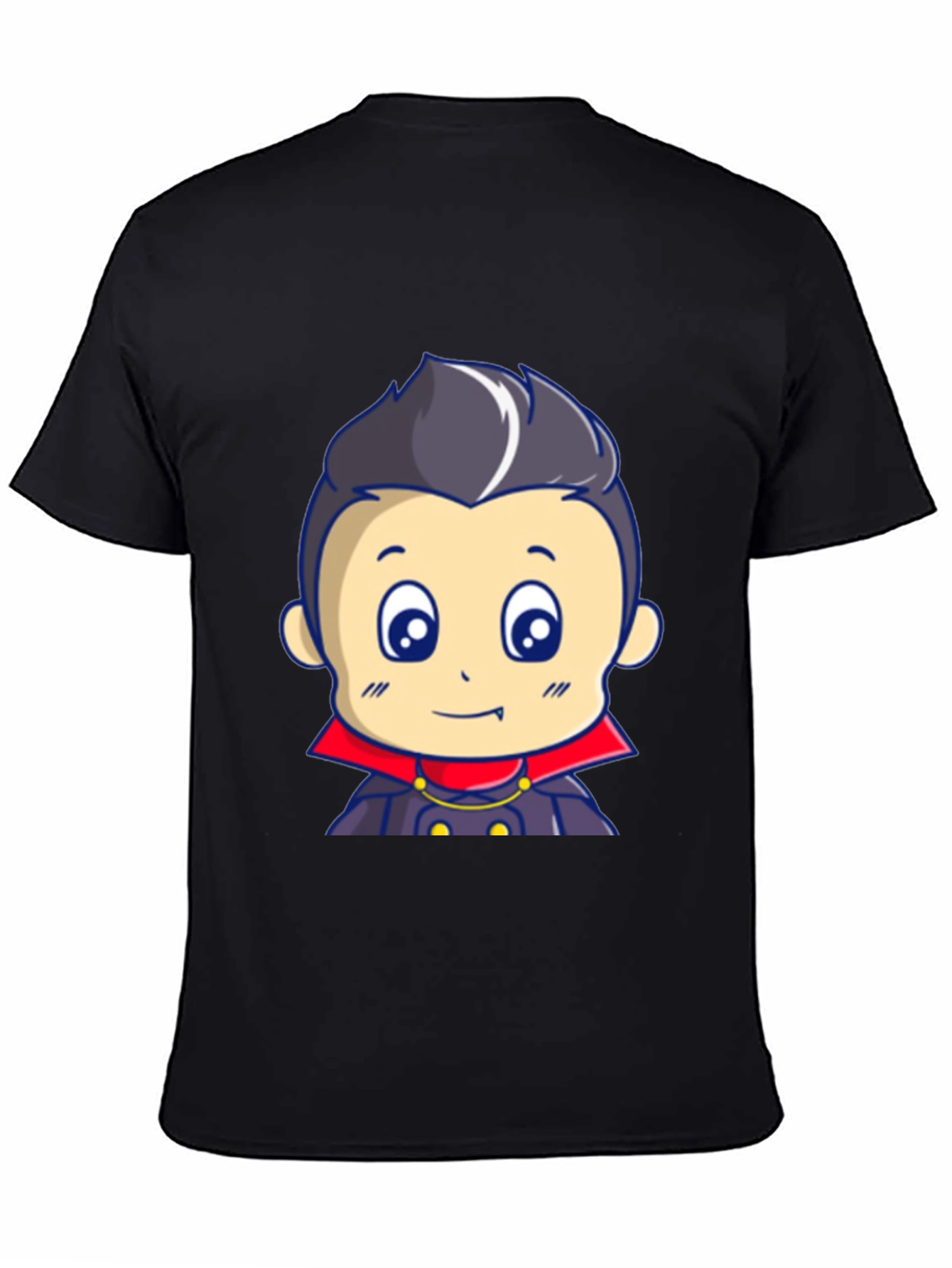 Cartoon Vampire T-Shirt - Cute Halloween Design