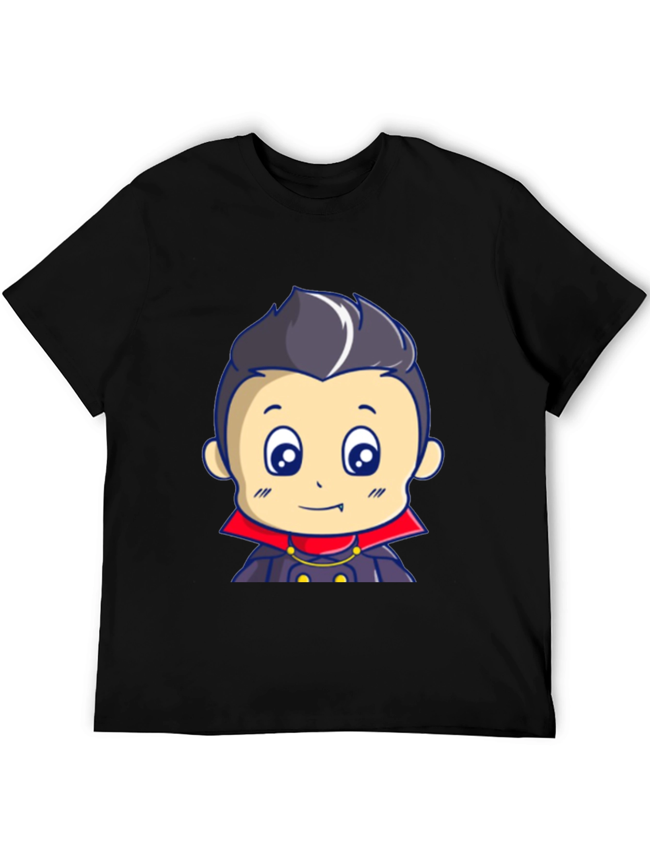 Cartoon Vampire T-Shirt - Cute Halloween Design
