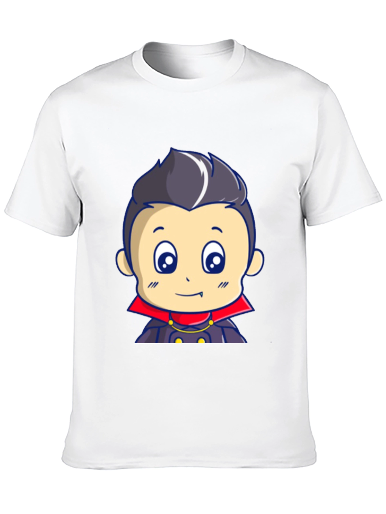 Cartoon Vampire T-Shirt - Cute Halloween Design