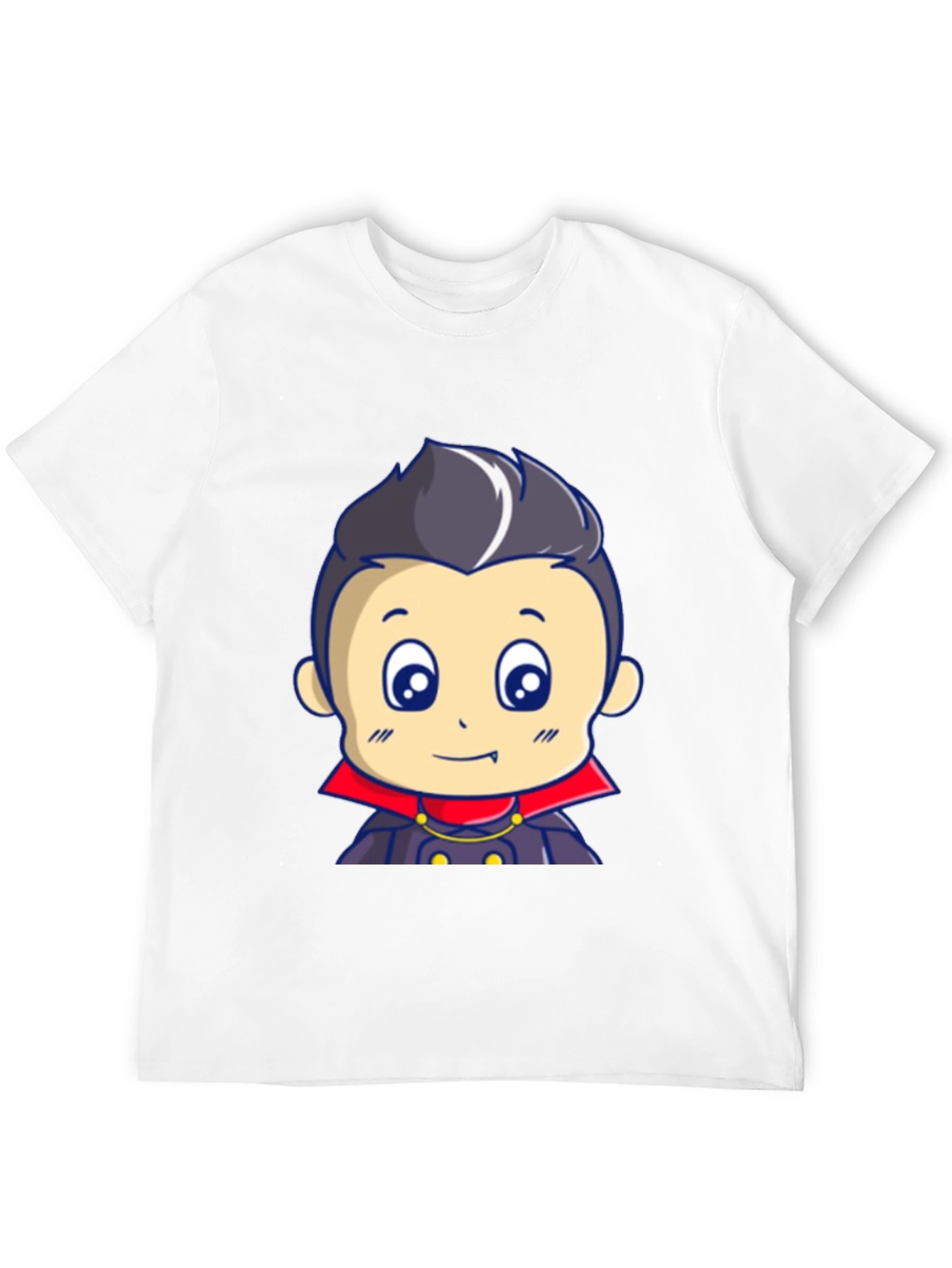 Cartoon Vampire T-Shirt - Cute Halloween Design