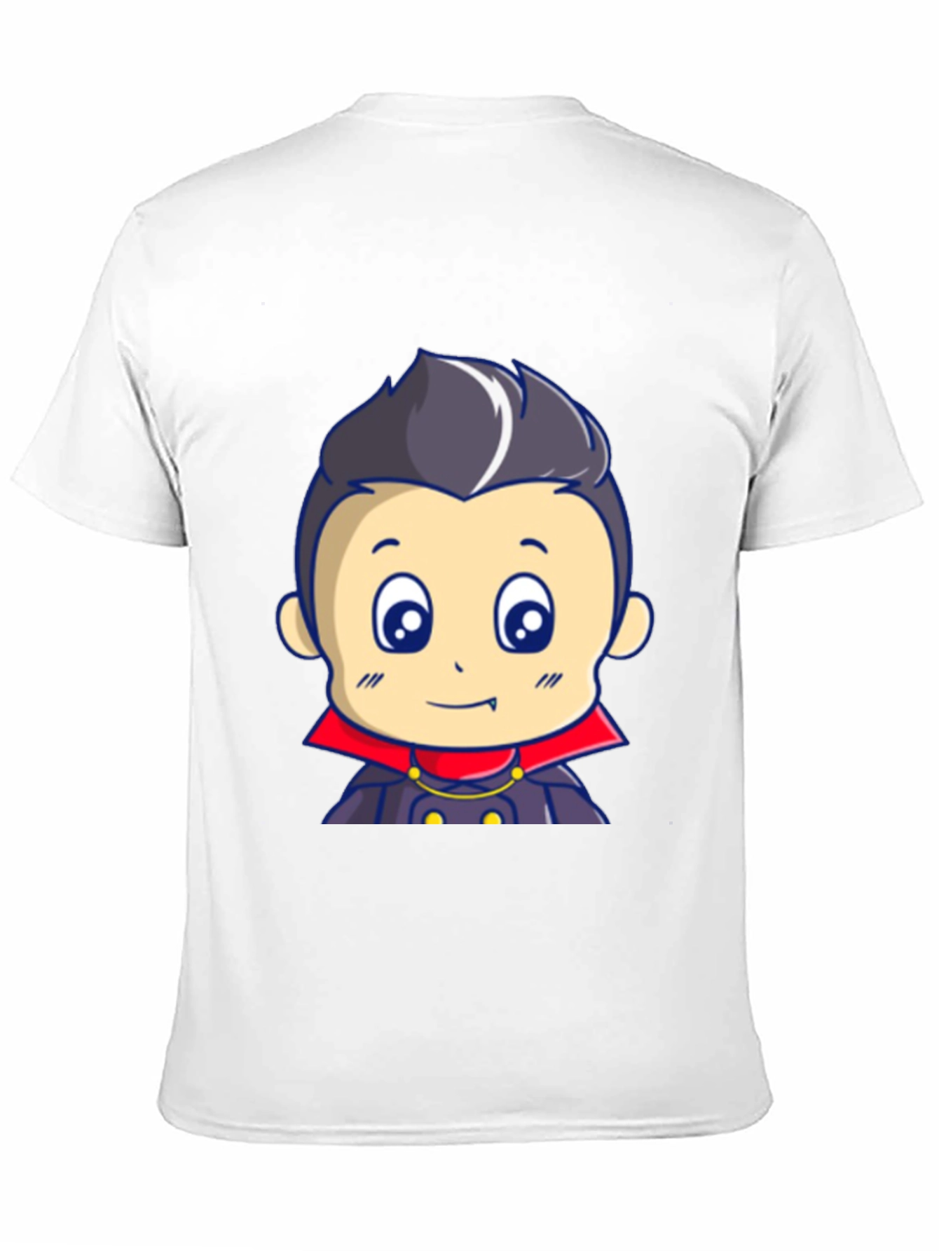 Cartoon Vampire T-Shirt - Cute Halloween Design