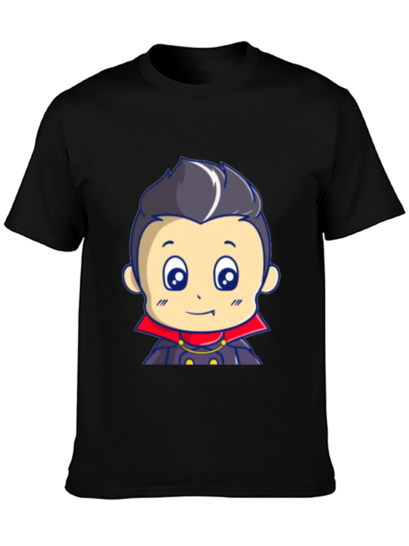 Cartoon Vampire T-Shirt - Cute Halloween Design