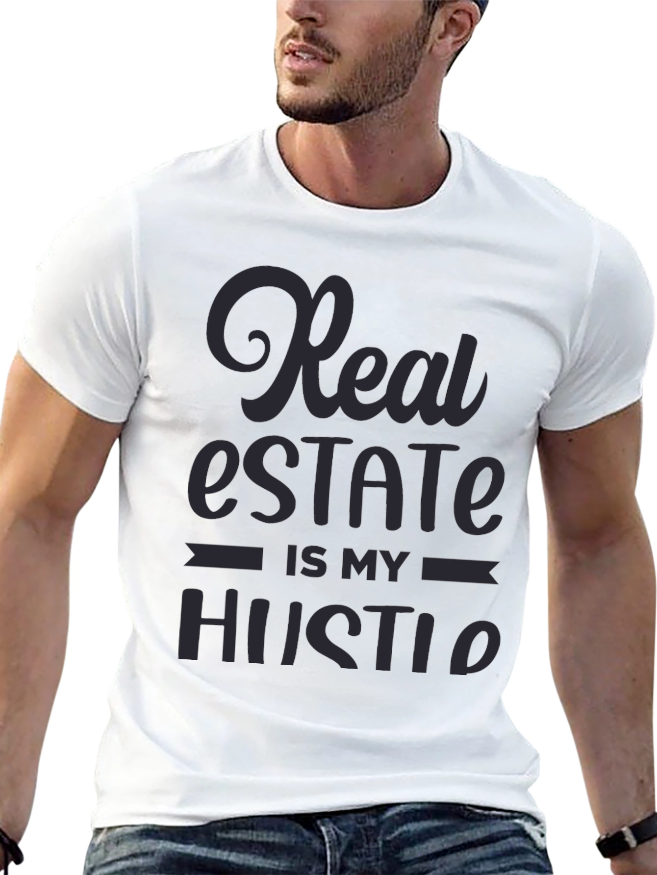Real Estate Hustle Graphic Tee