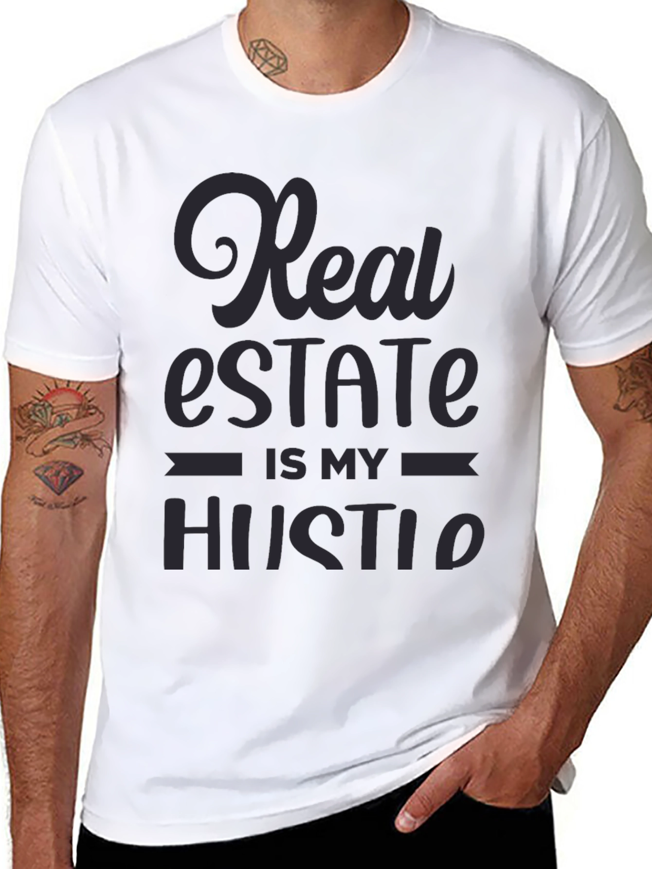 Real Estate Hustle Graphic Tee