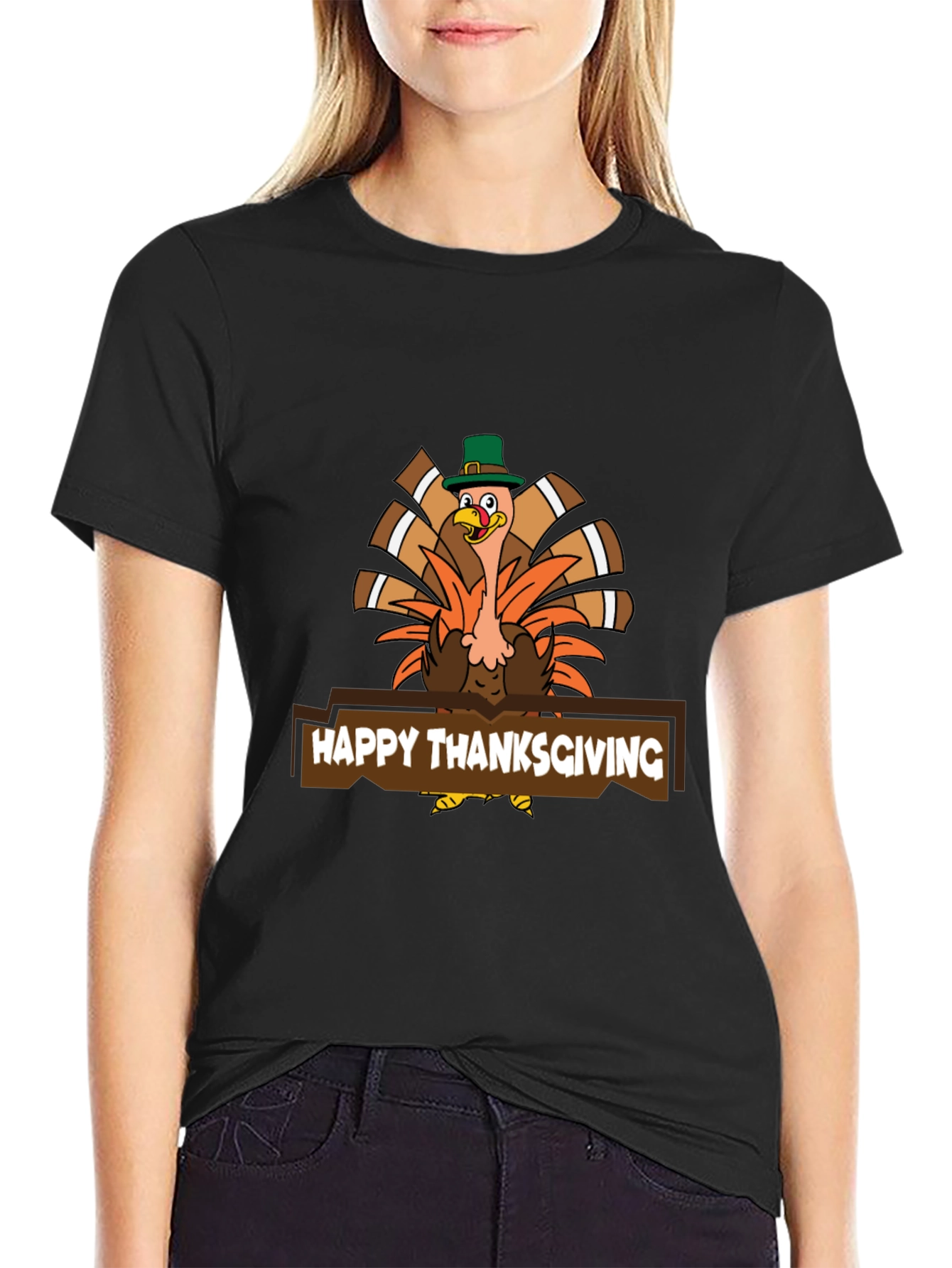 Thanksgiving Turkey T-Shirt - Holiday Graphic Tee