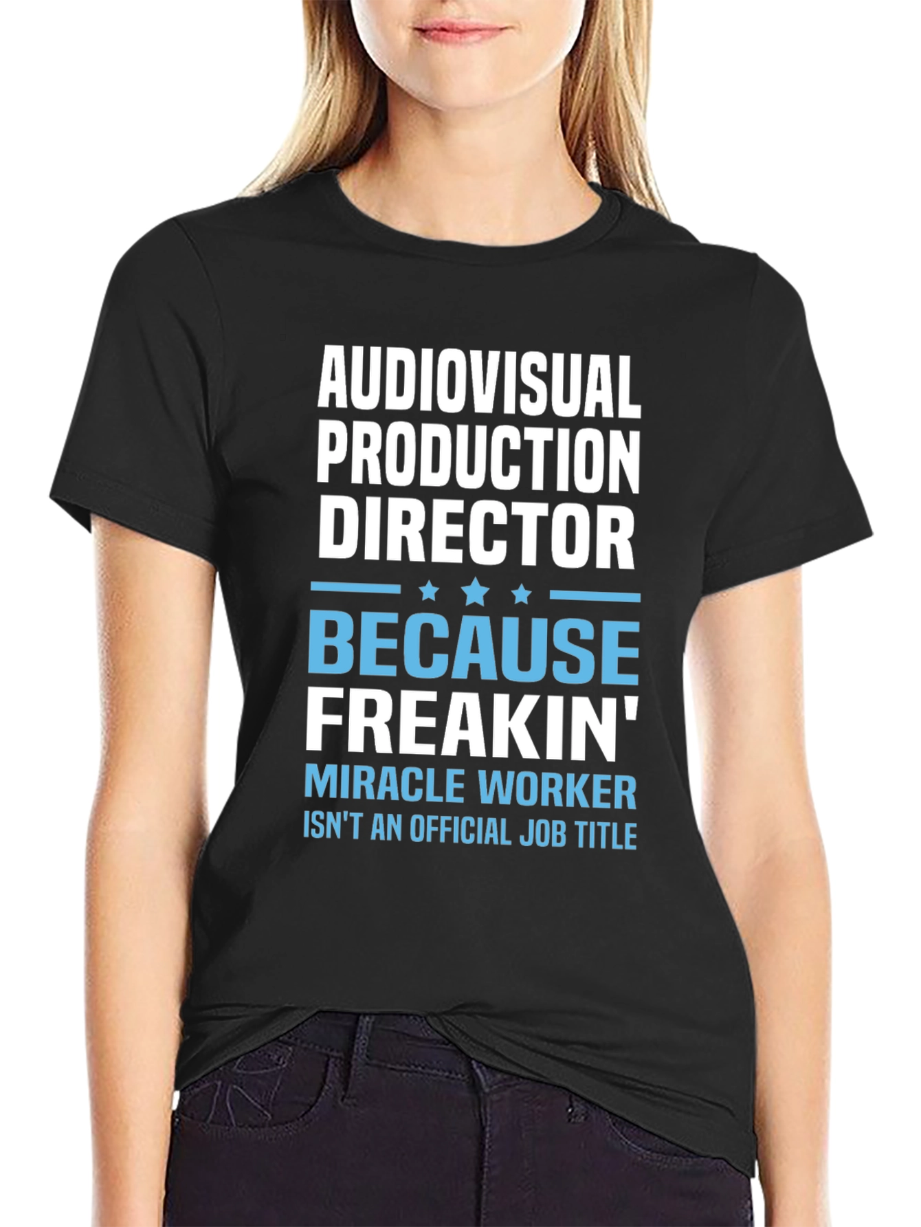 Audiovisual Production Director Funny Job Title T-Shirt