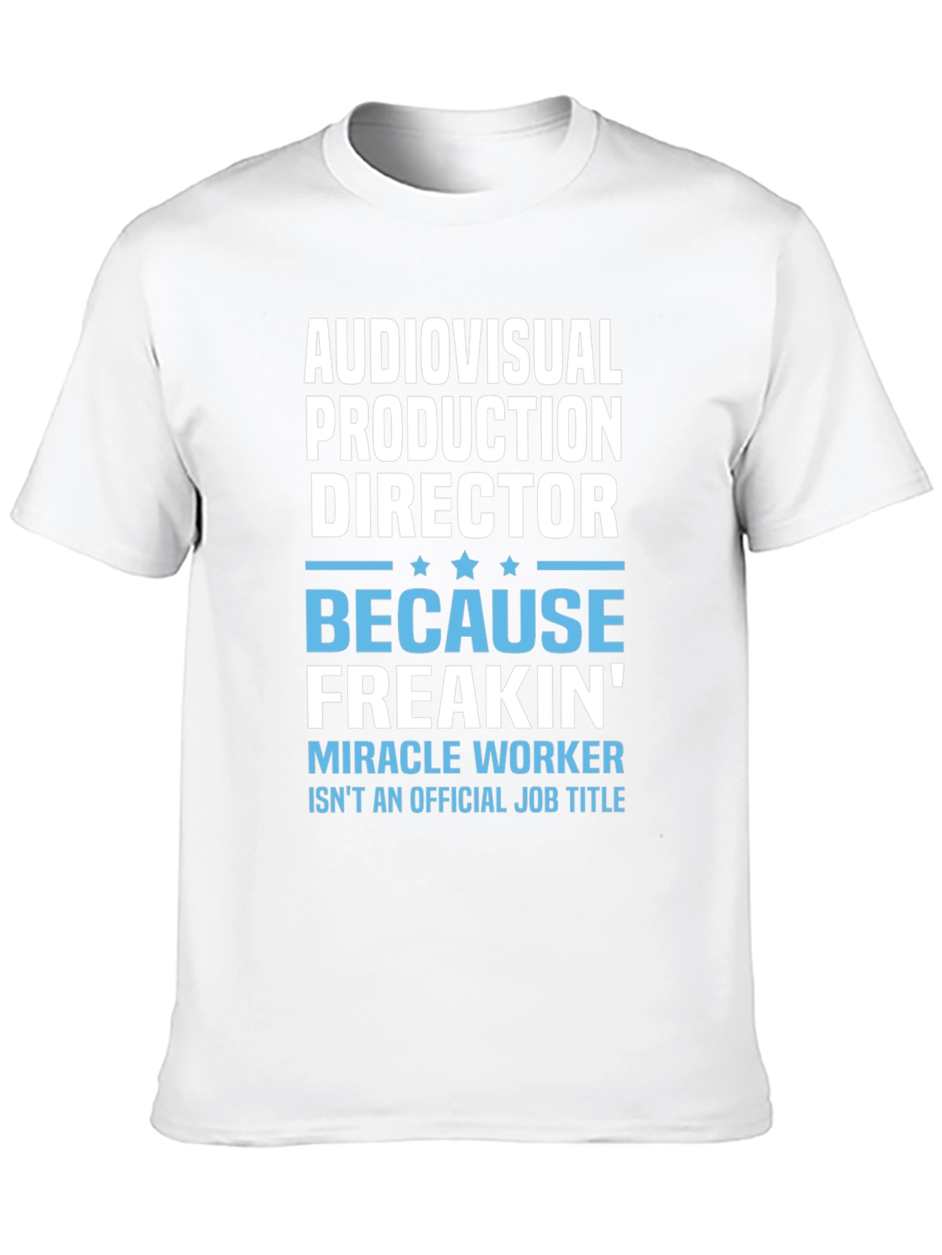 Audiovisual Production Director Funny Job Title T-Shirt