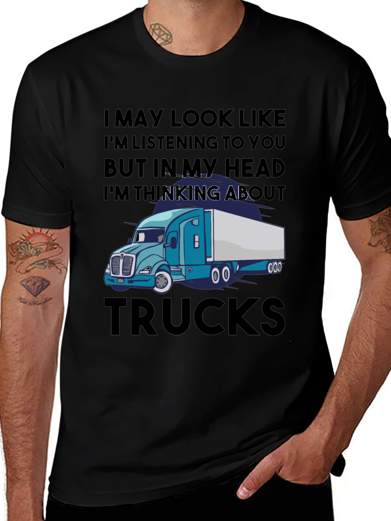 Trucks T-Shirt - Funny Trucker Gift