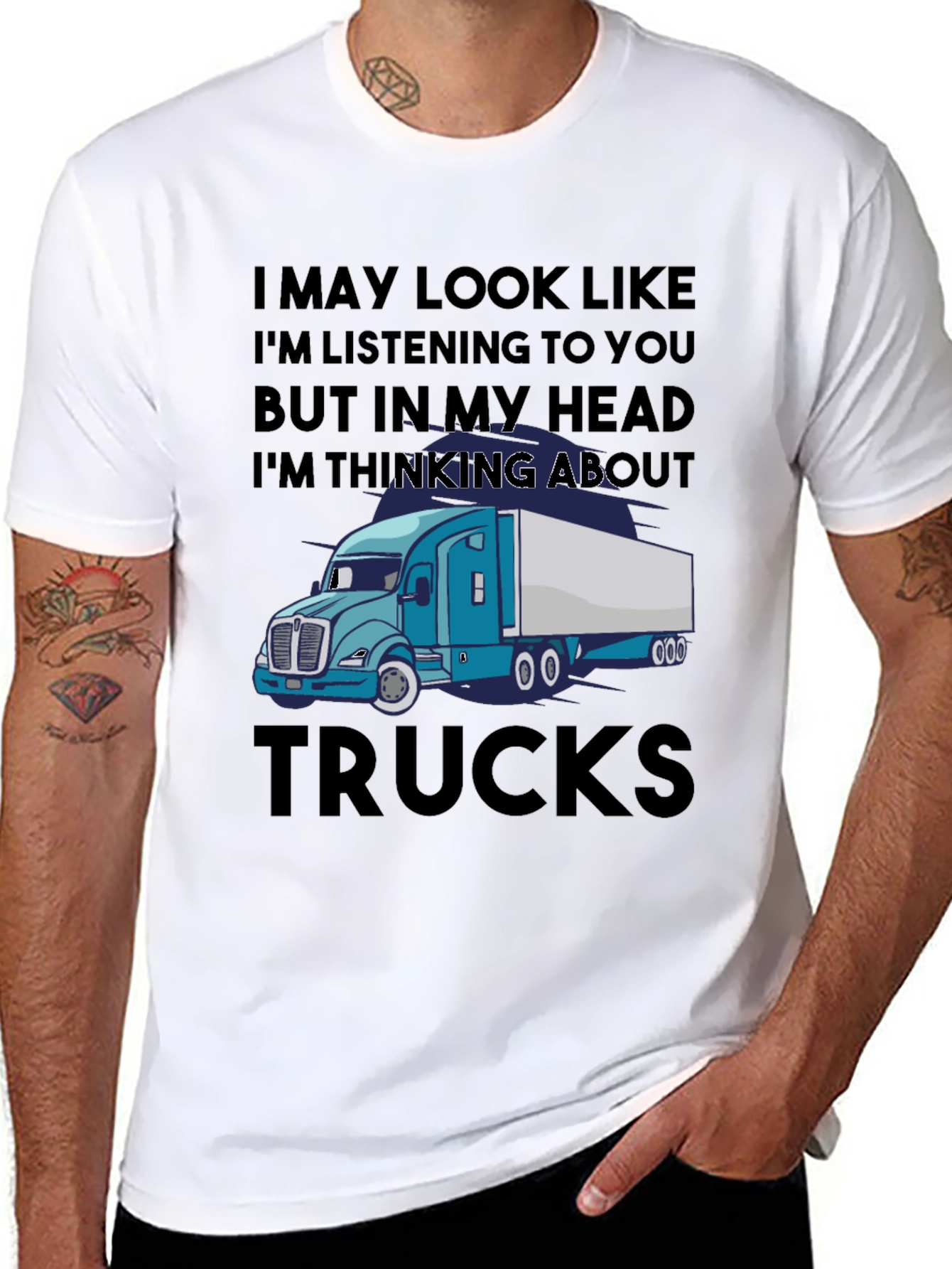 Trucks T-Shirt - Funny Trucker Gift