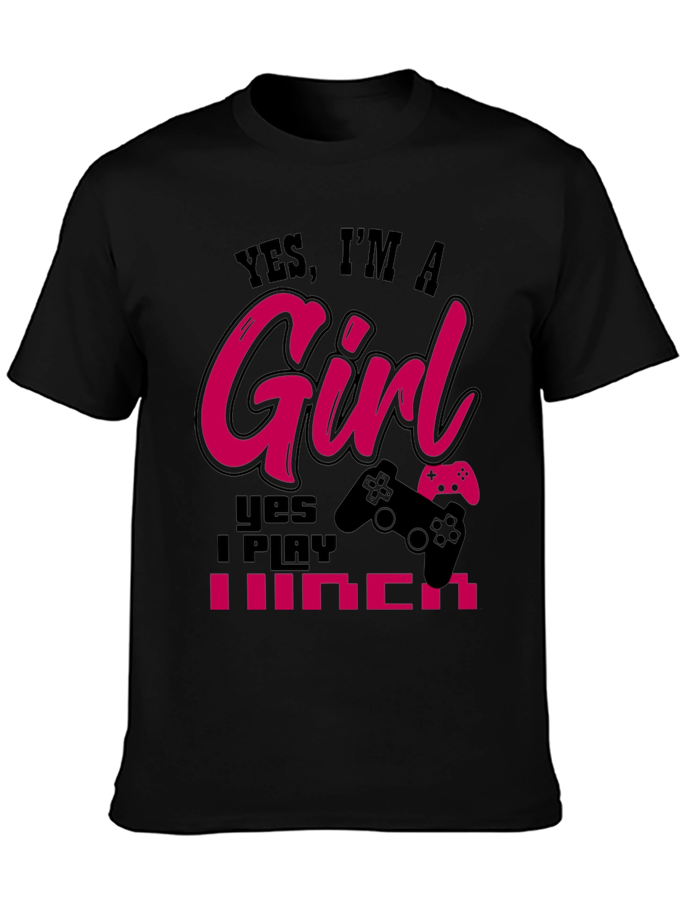 Yes Im A Girl Gamer T-Shirt