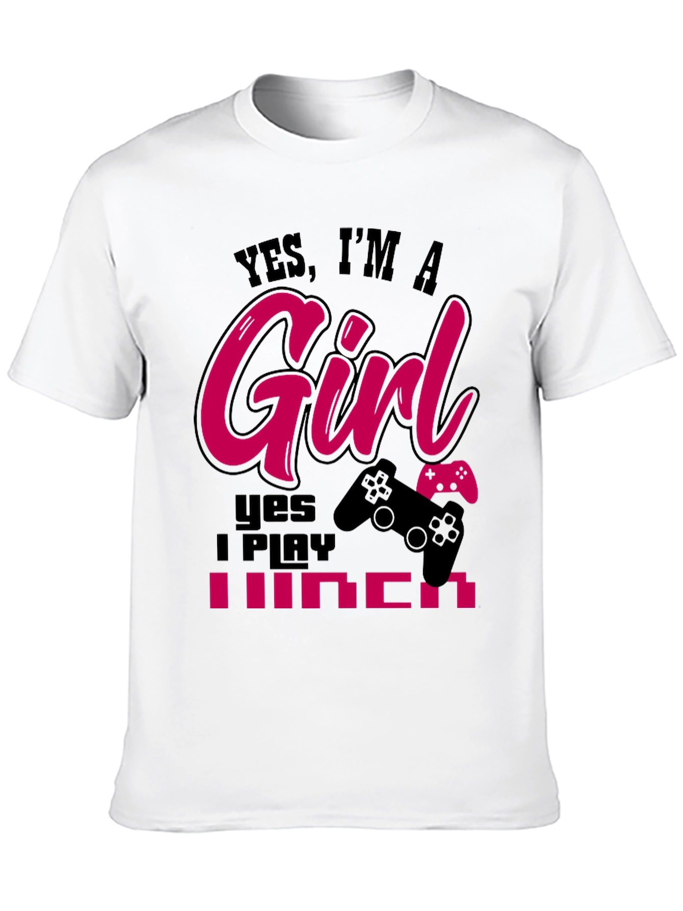 Yes Im A Girl Gamer T-Shirt