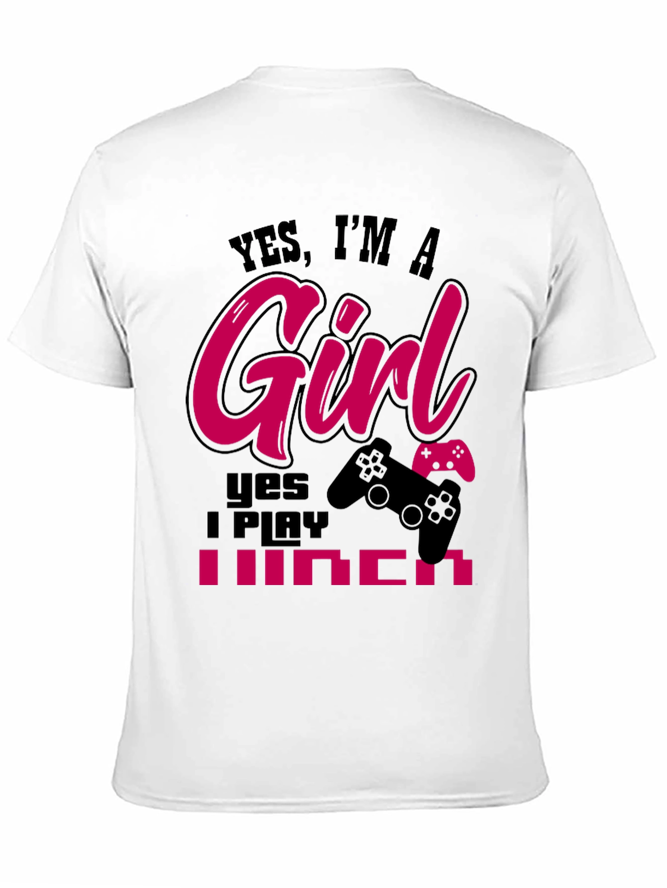 Yes Im A Girl Gamer T-Shirt