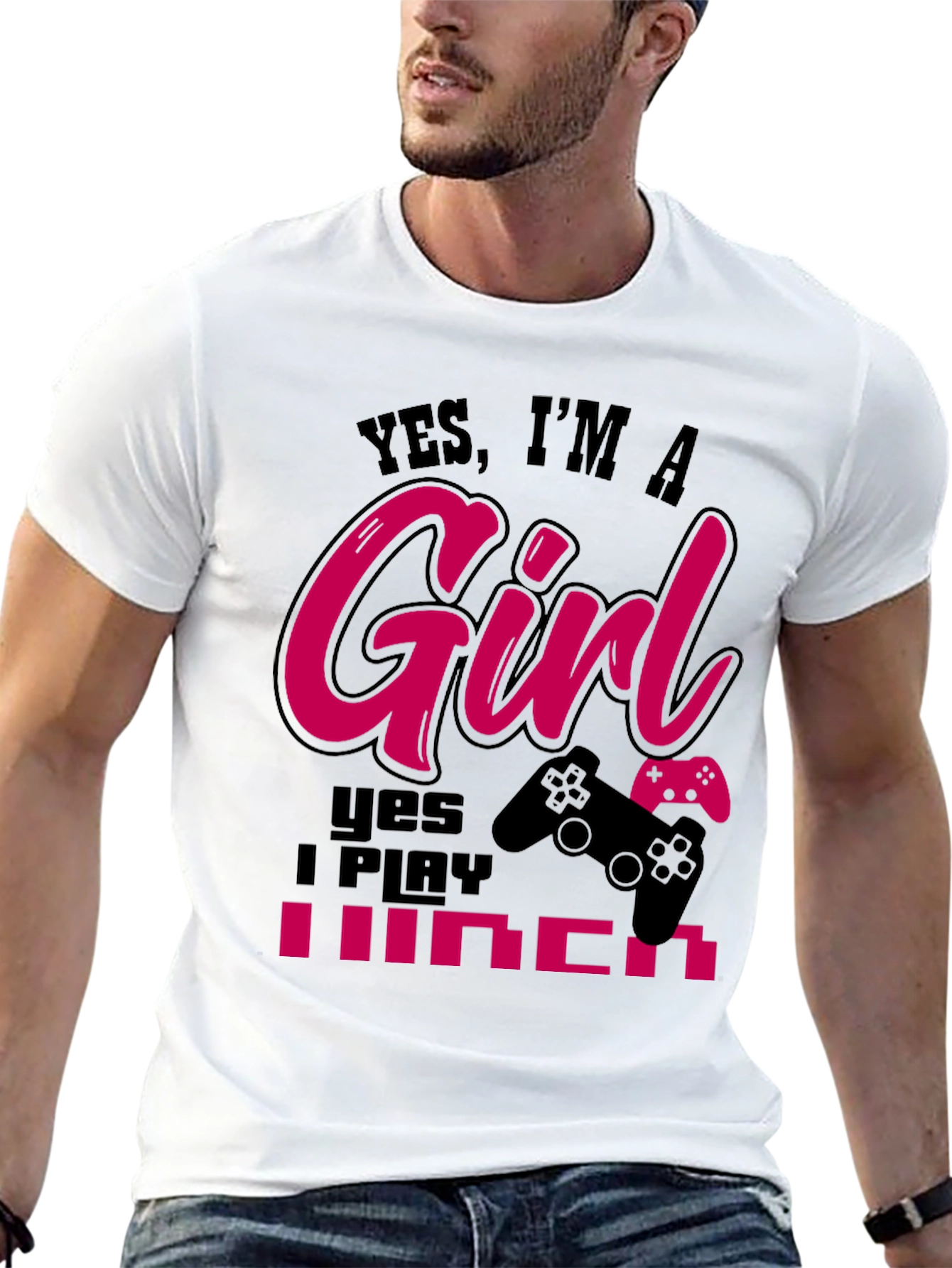 Yes Im A Girl Gamer T-Shirt