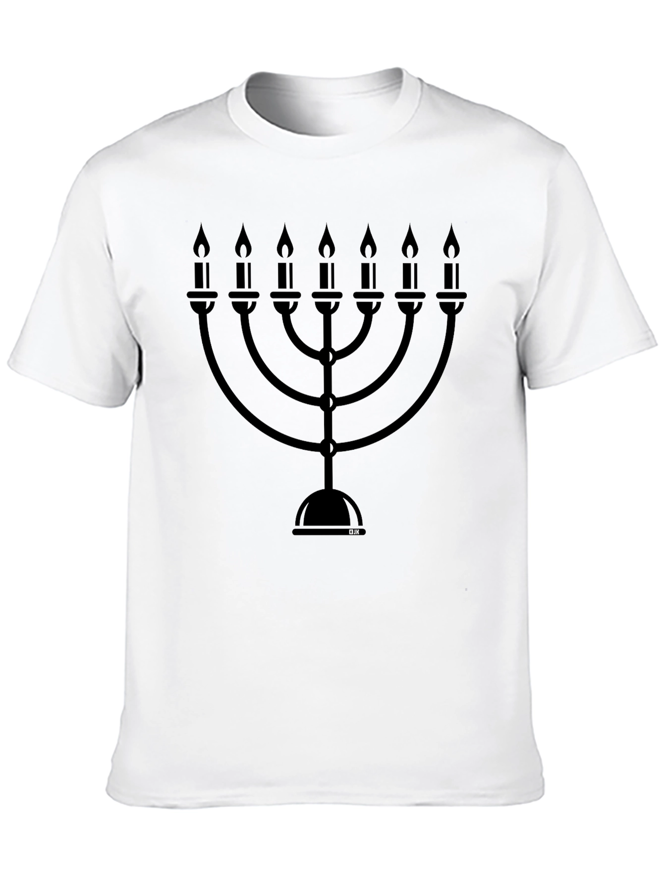 Menorah T-Shirt: Jewish Holiday Celebration Tee