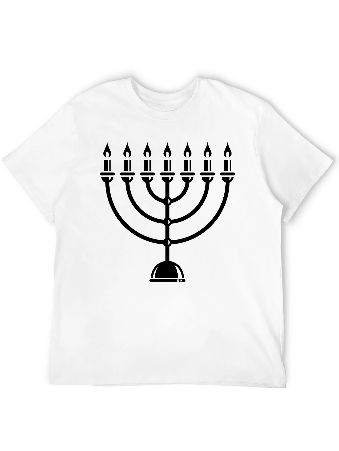 Menorah T-Shirt: Jewish Holiday Celebration Tee