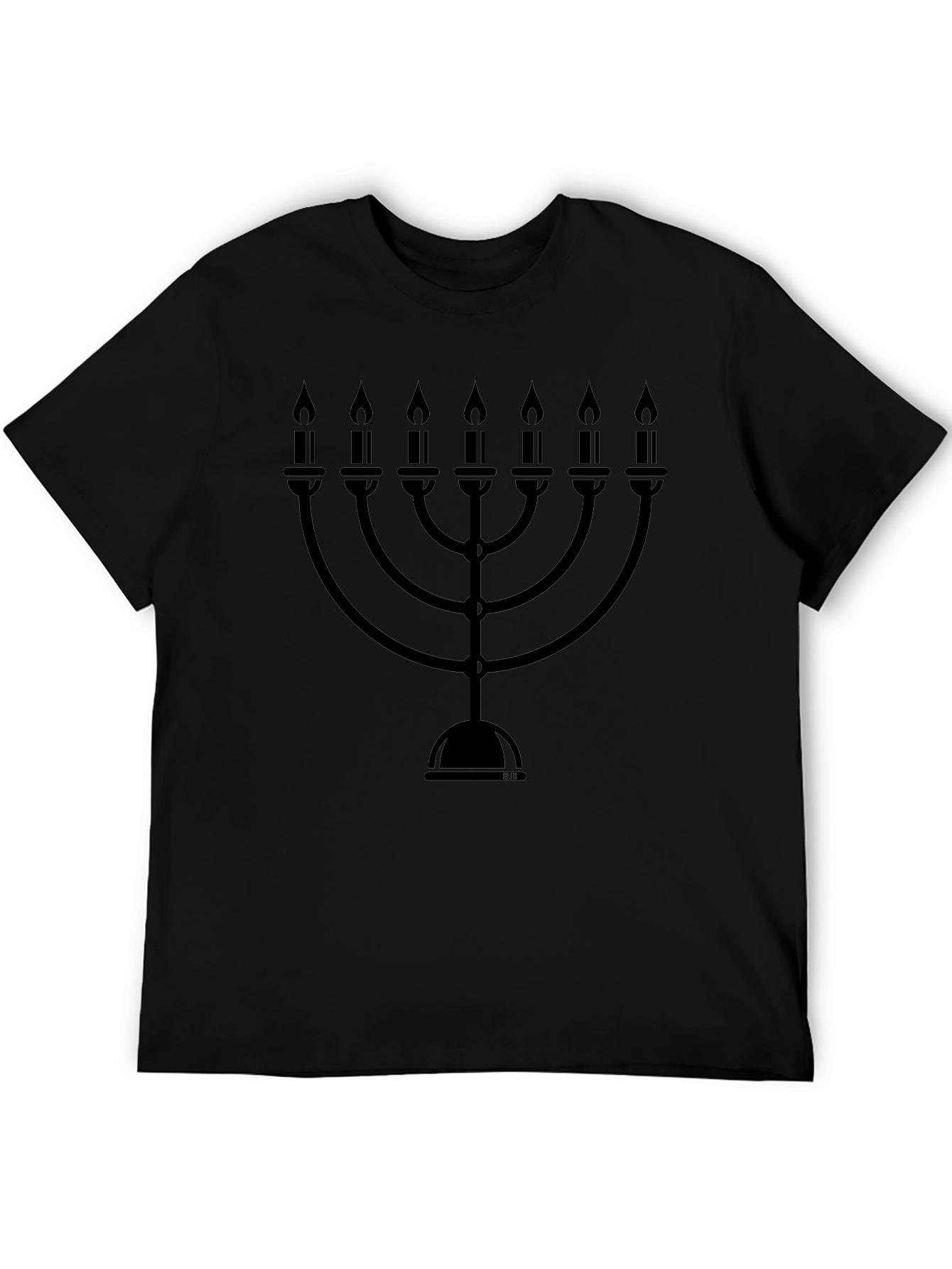 Menorah T-Shirt: Jewish Holiday Celebration Tee