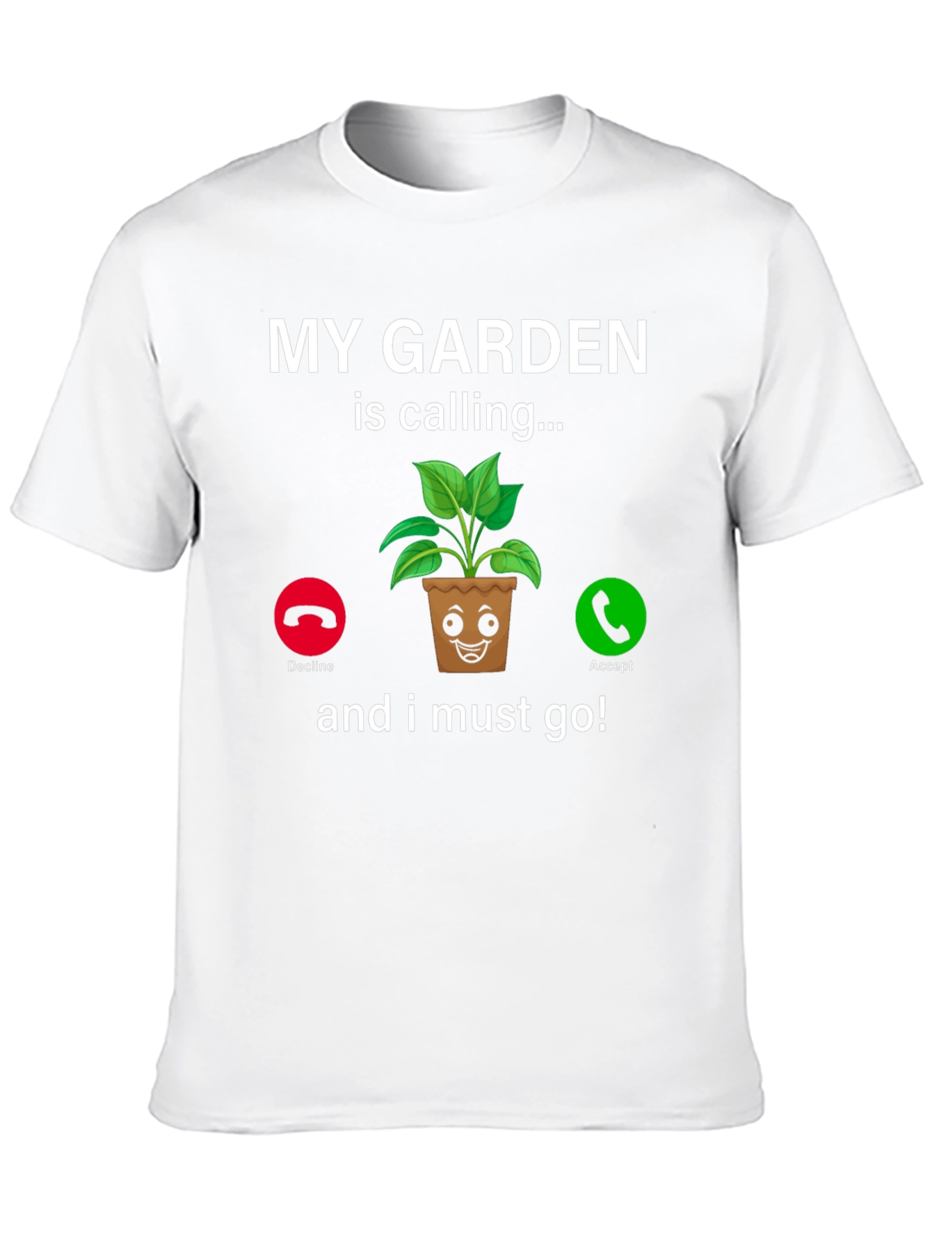 My Garden Is Calling T-Shirt Funny Gardener Tee