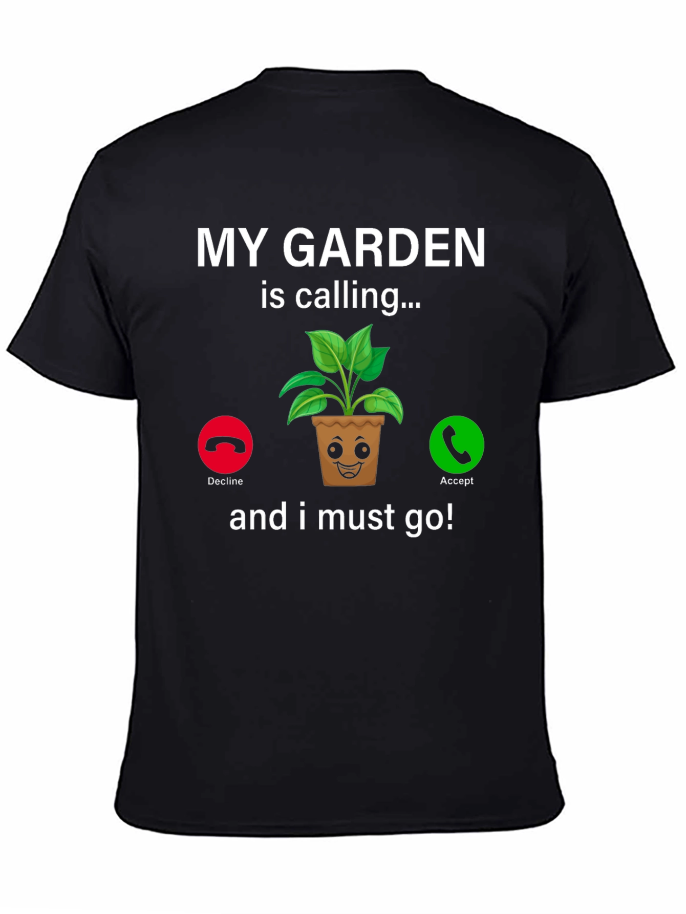 My Garden Is Calling T-Shirt Funny Gardener Tee