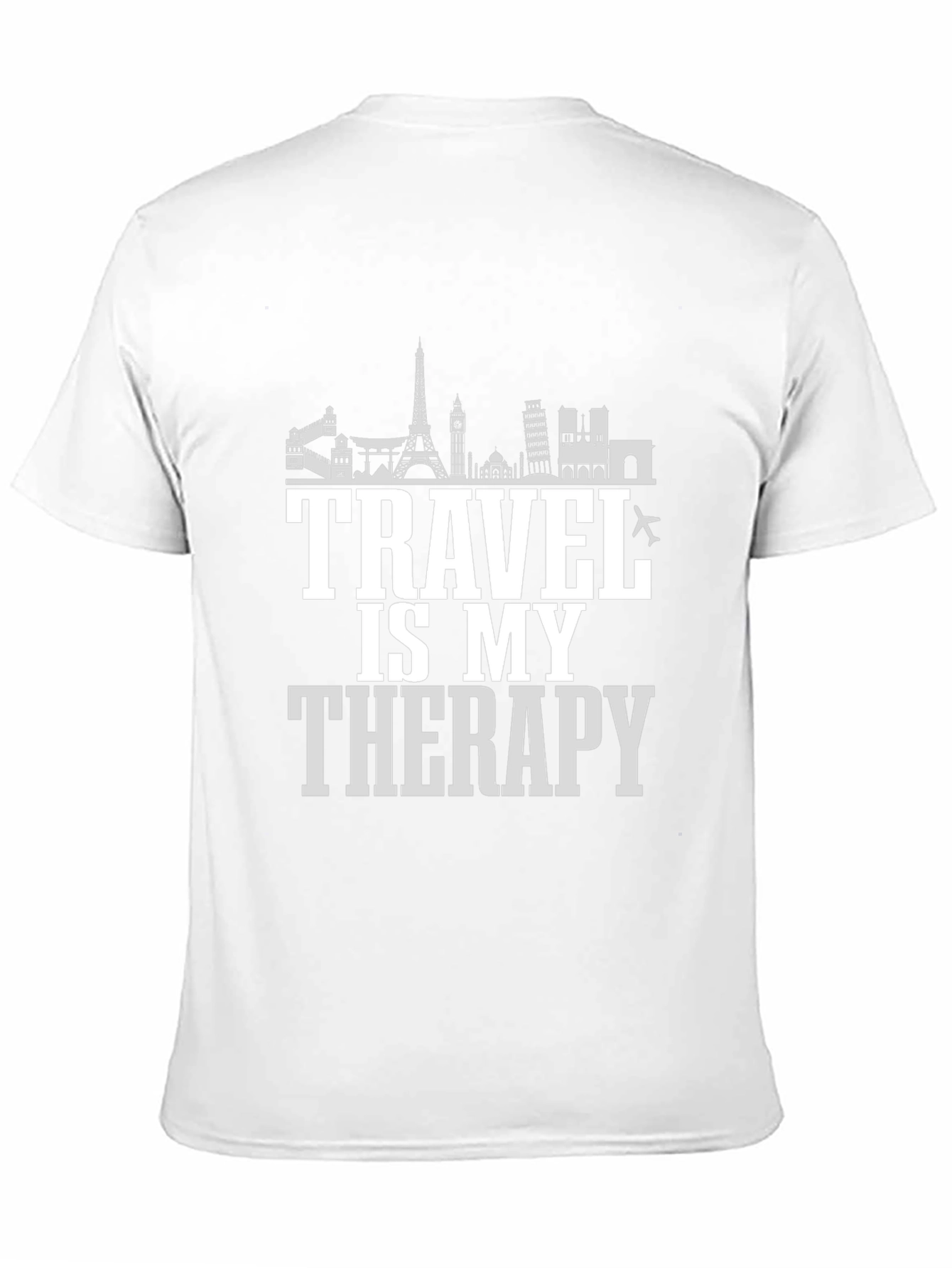 Travel Is My Therapy Graphic T-Shirt