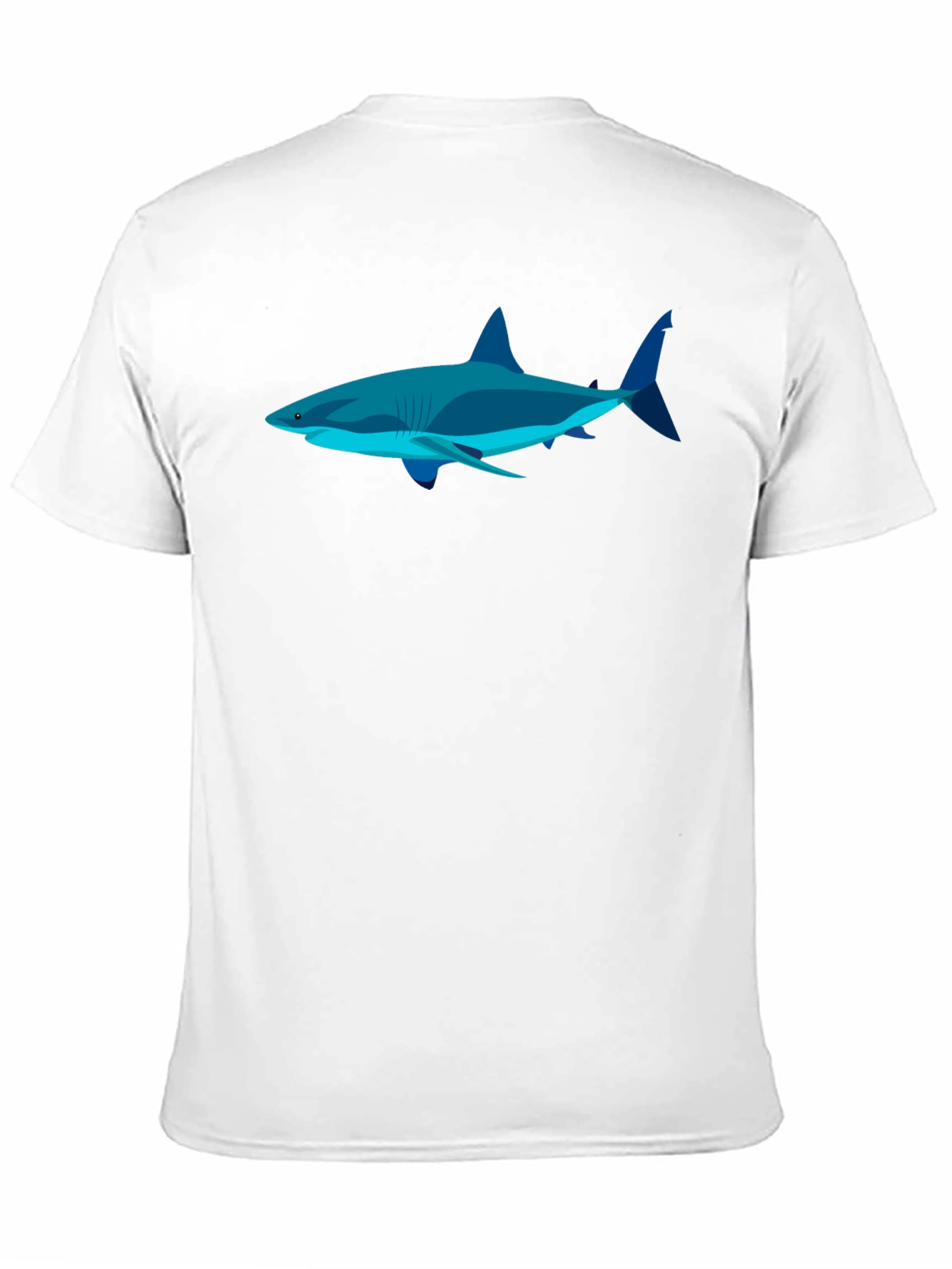 Shark Graphic Tee - Cool Blue Sea Predator