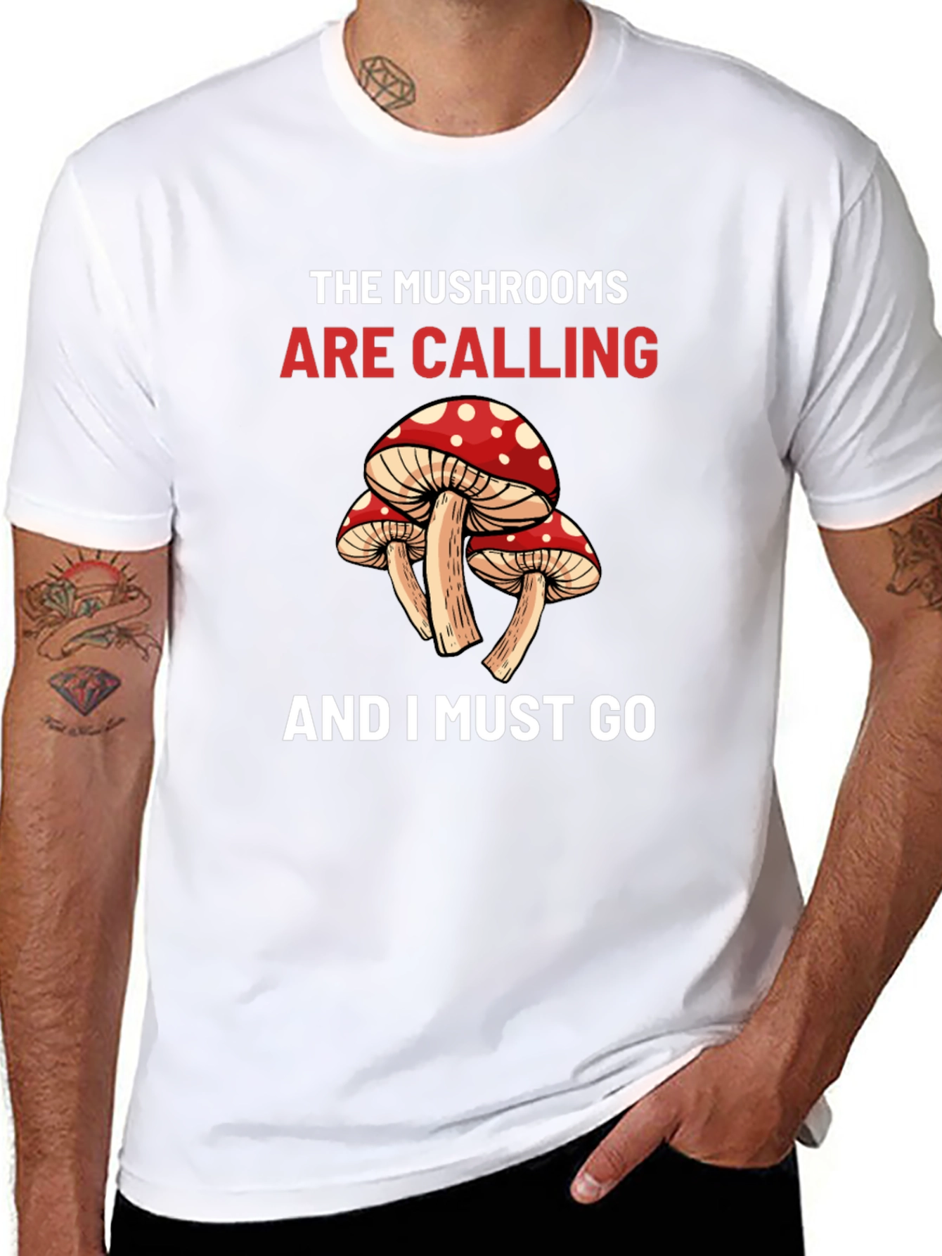 The Mushrooms are Calling T-Shirt