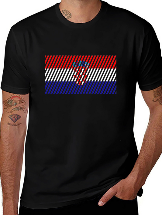 Croatia Flag Graphic T-Shirt - Stylish Patriotic Tee