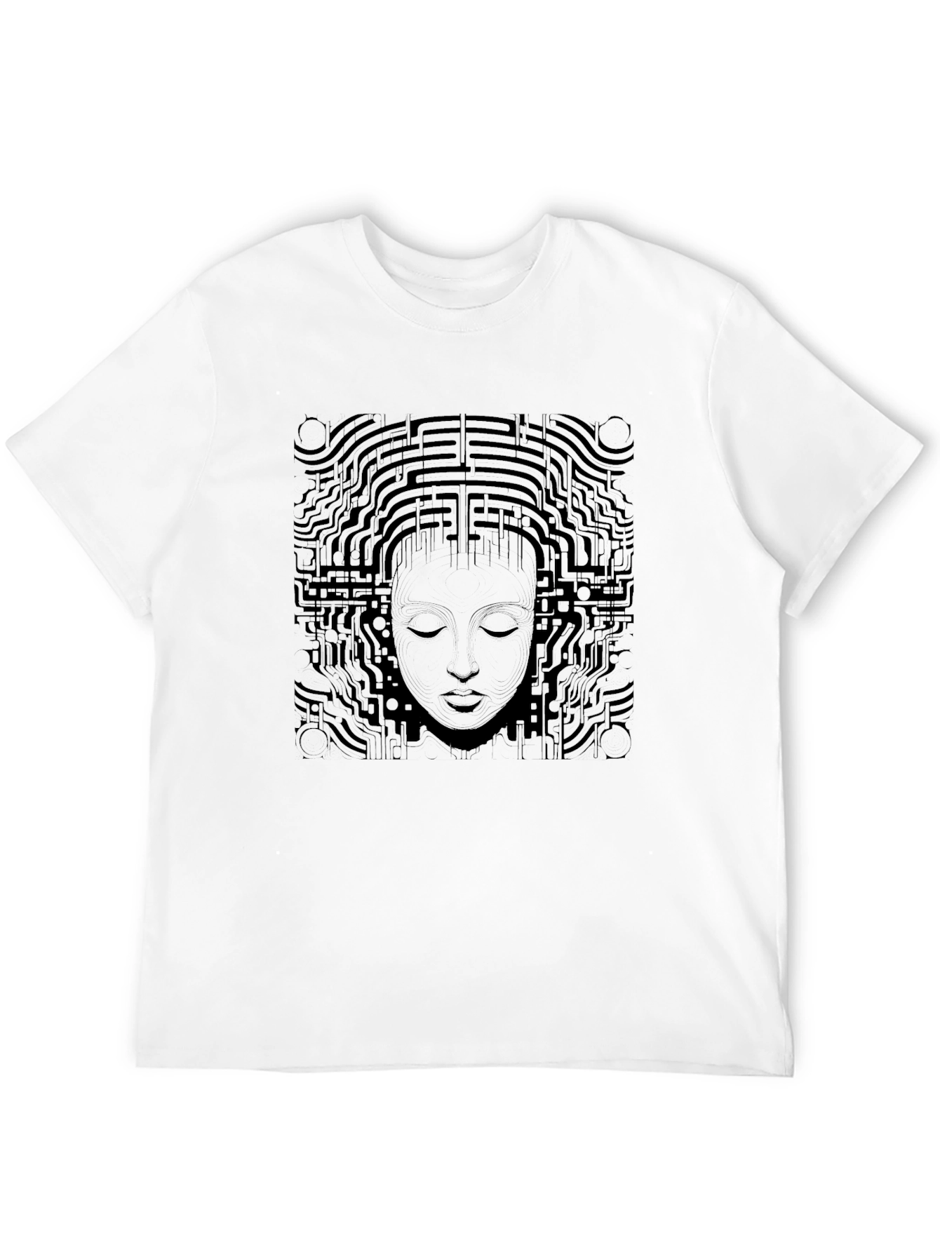 Tech Mindset Graphic Black Tee
