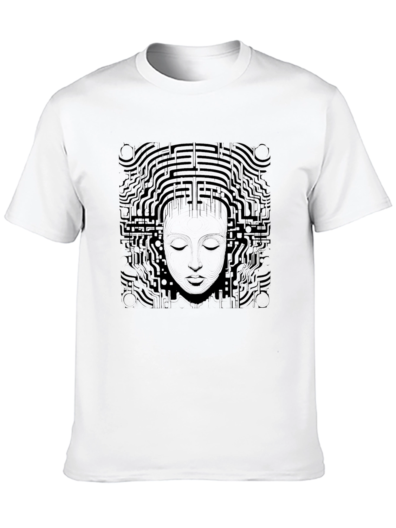 Tech Mindset Graphic Black Tee