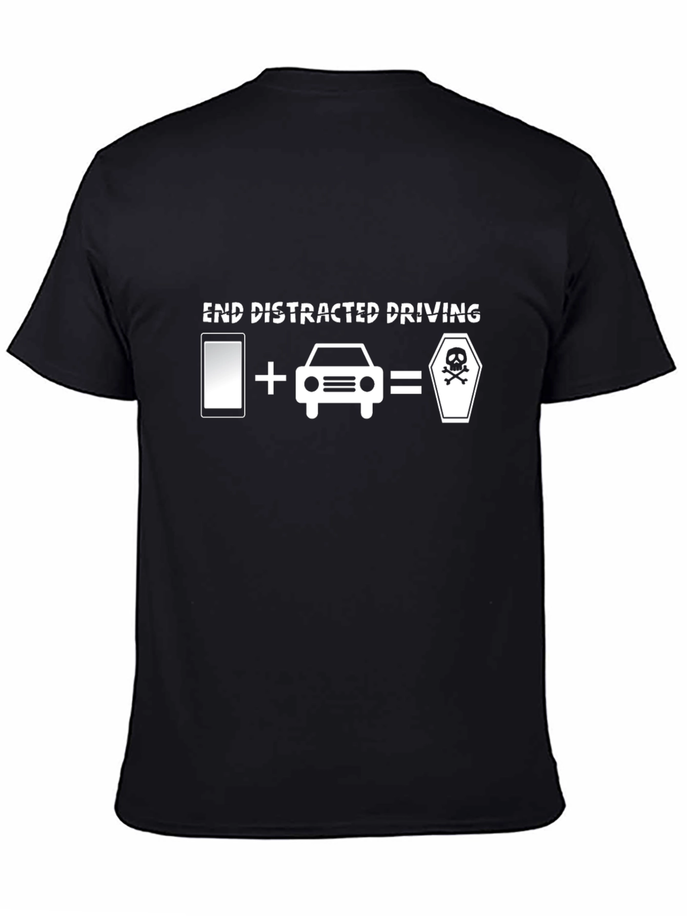 End Distracted Driving Graphic T-Shirt