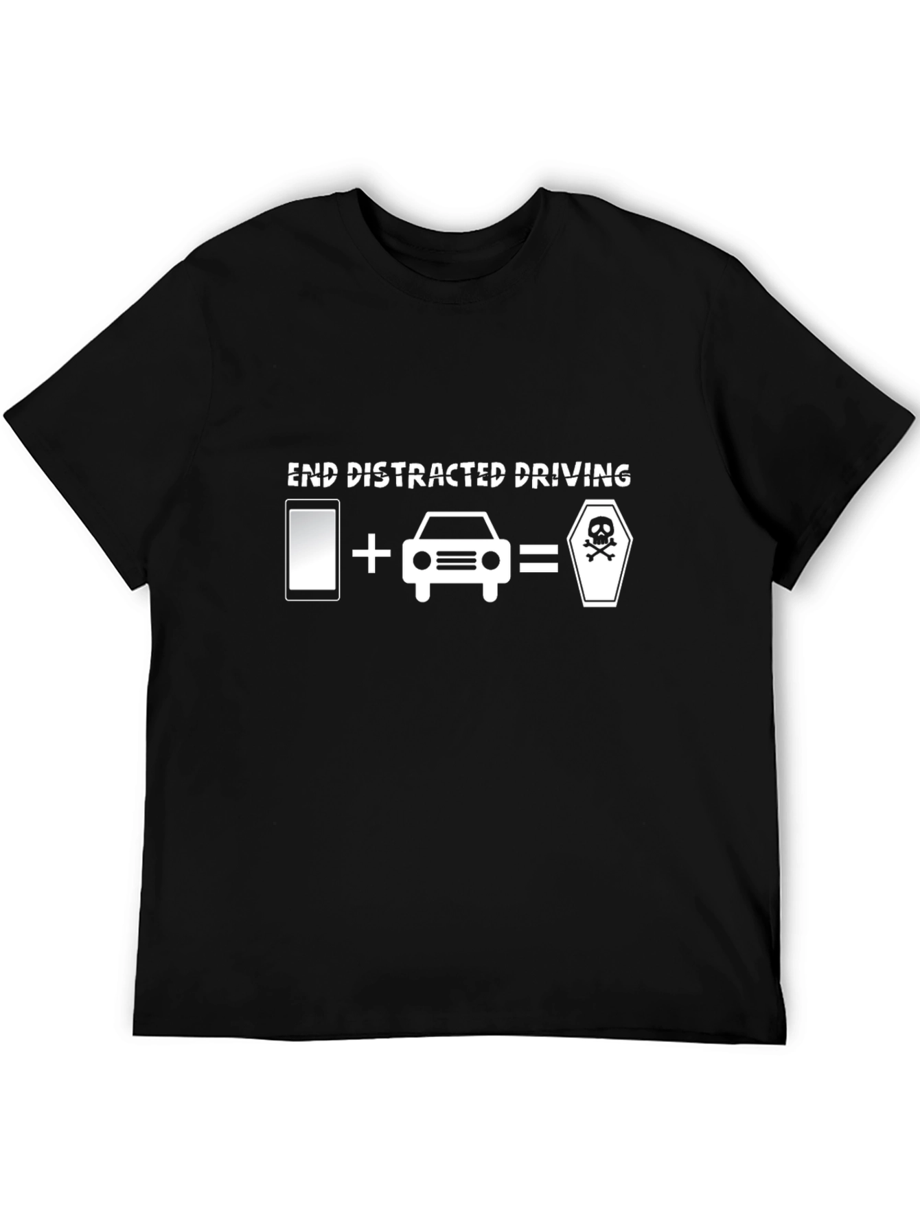 End Distracted Driving Graphic T-Shirt