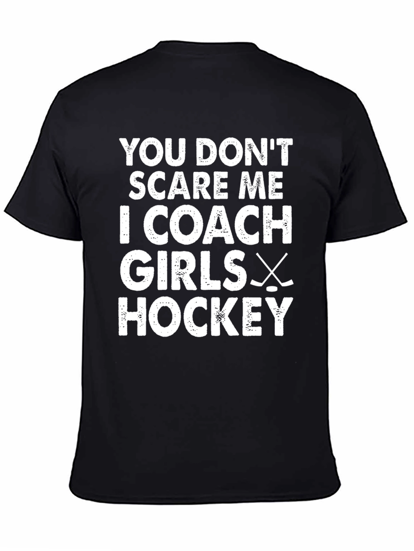 Girls Hockey Coach Graphic T-Shirt