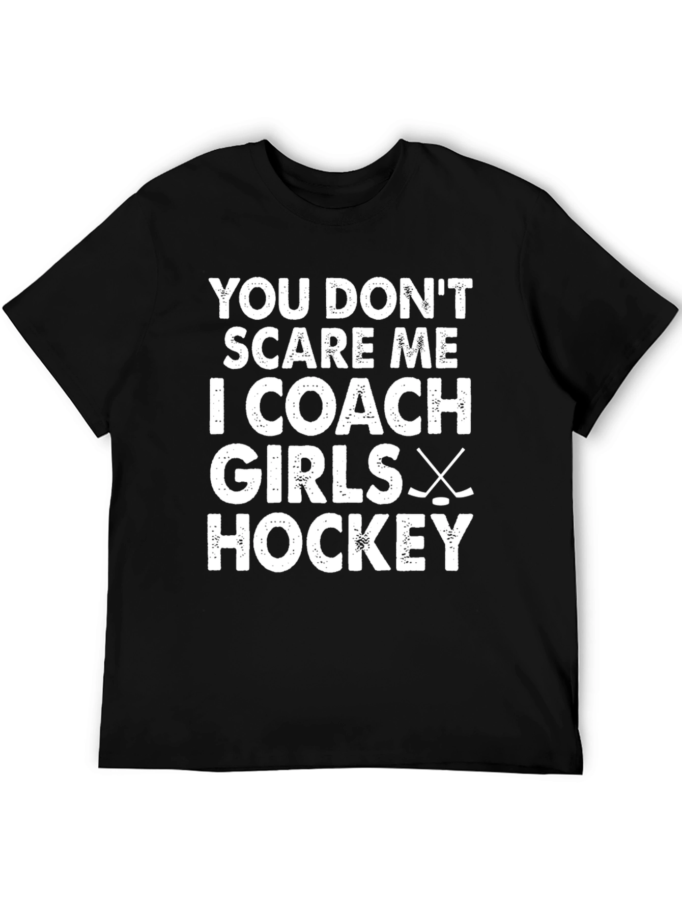 Girls Hockey Coach Graphic T-Shirt