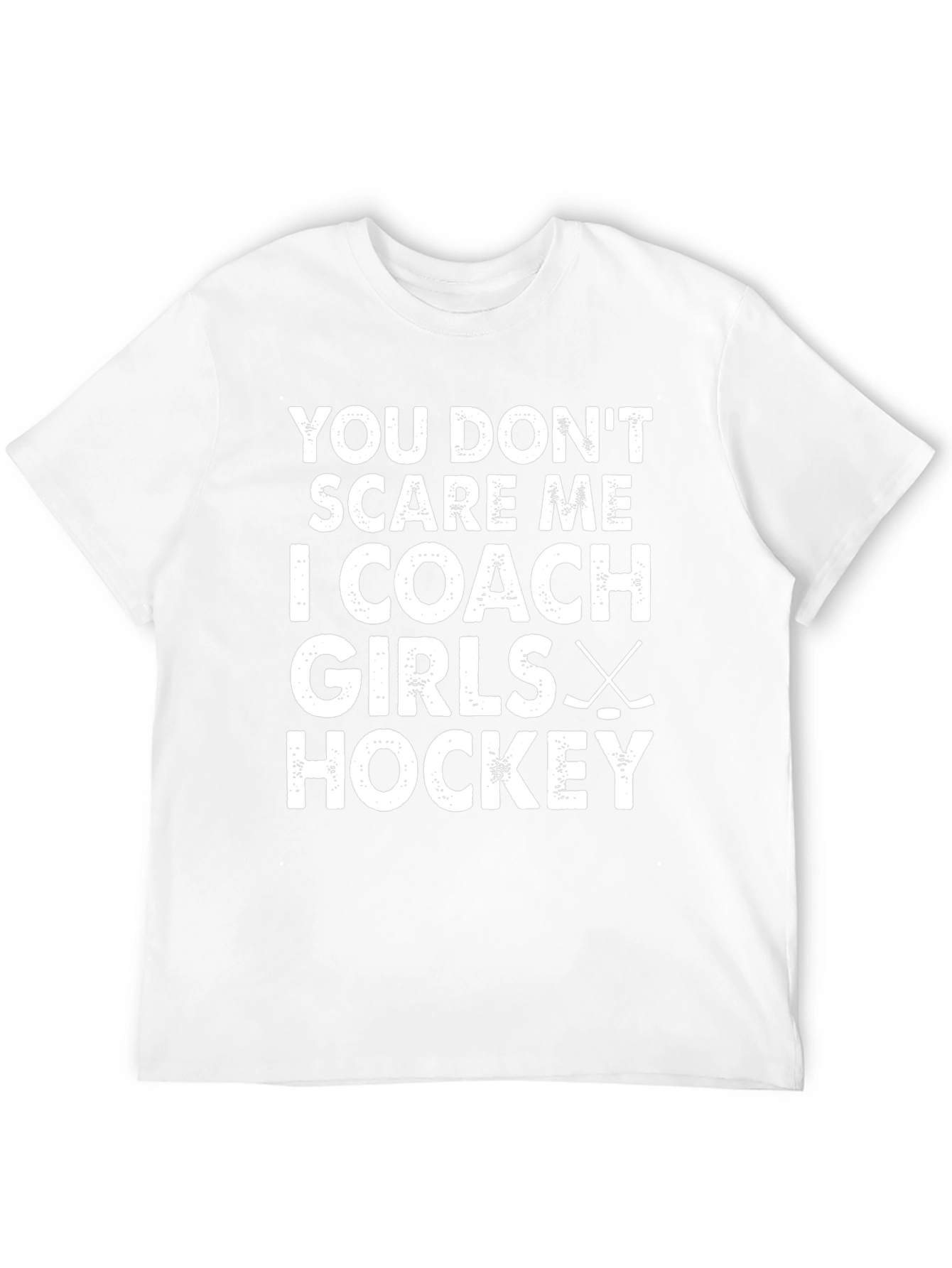 Girls Hockey Coach Graphic T-Shirt