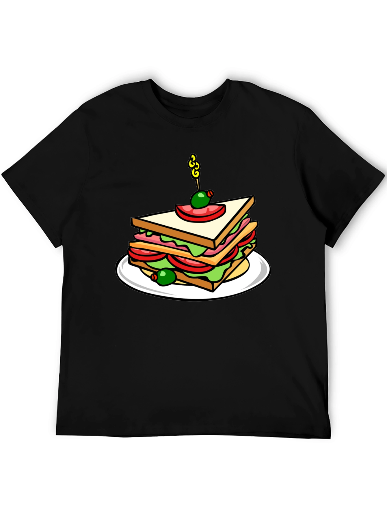 Sandwich Graphic T-Shirt - Foodie Style