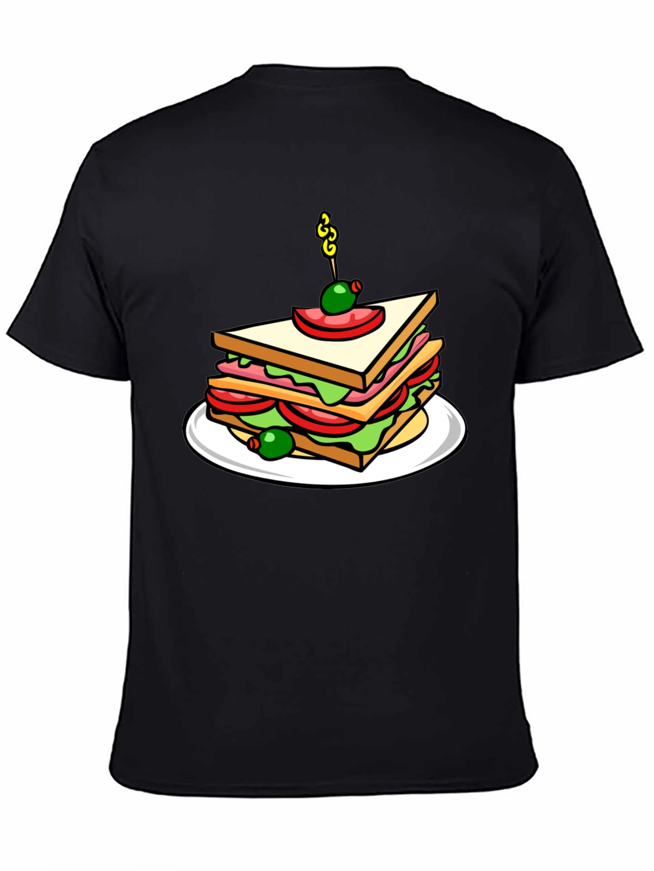 Sandwich Graphic T-Shirt - Foodie Style