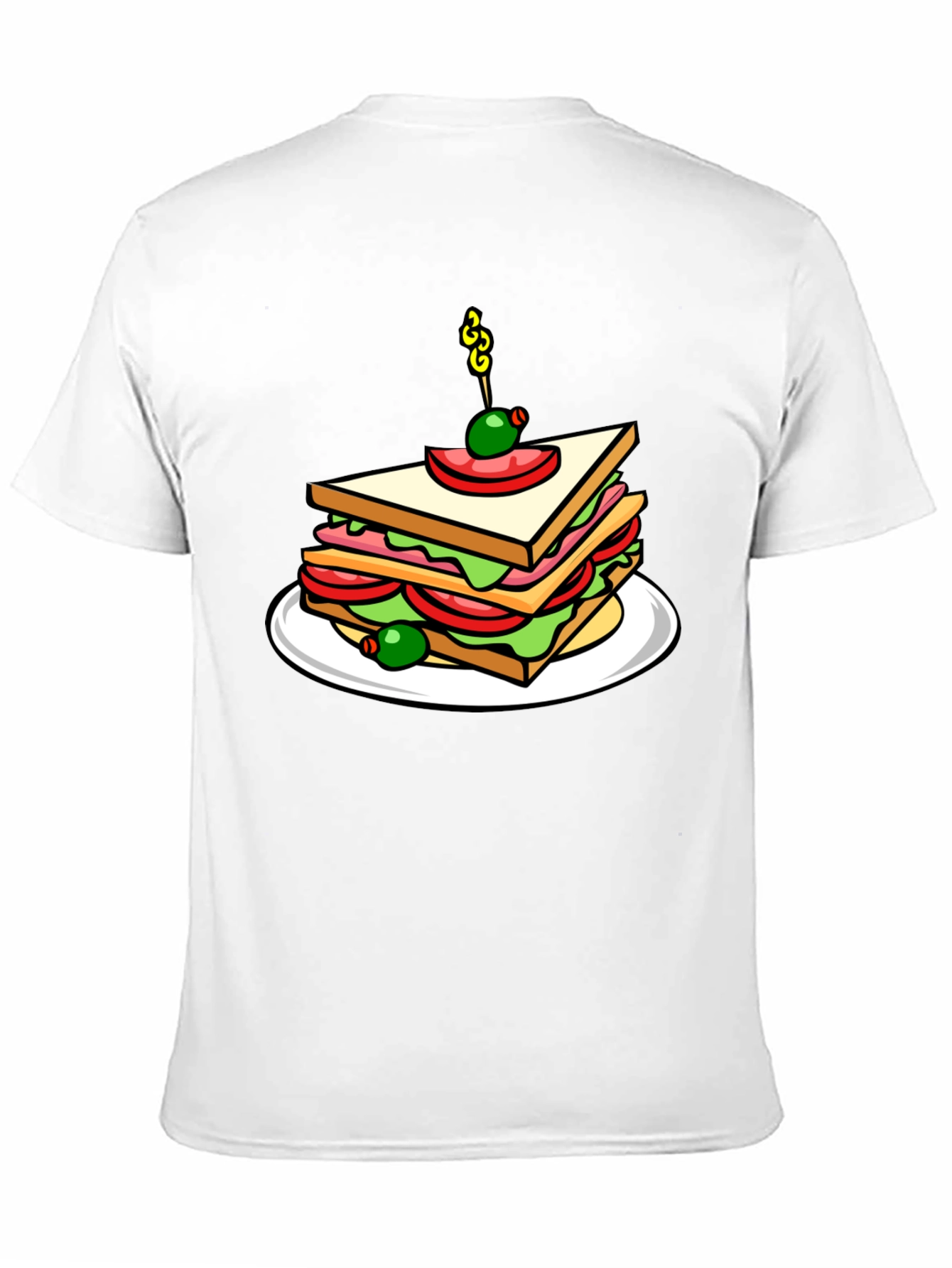 Sandwich Graphic T-Shirt - Foodie Style
