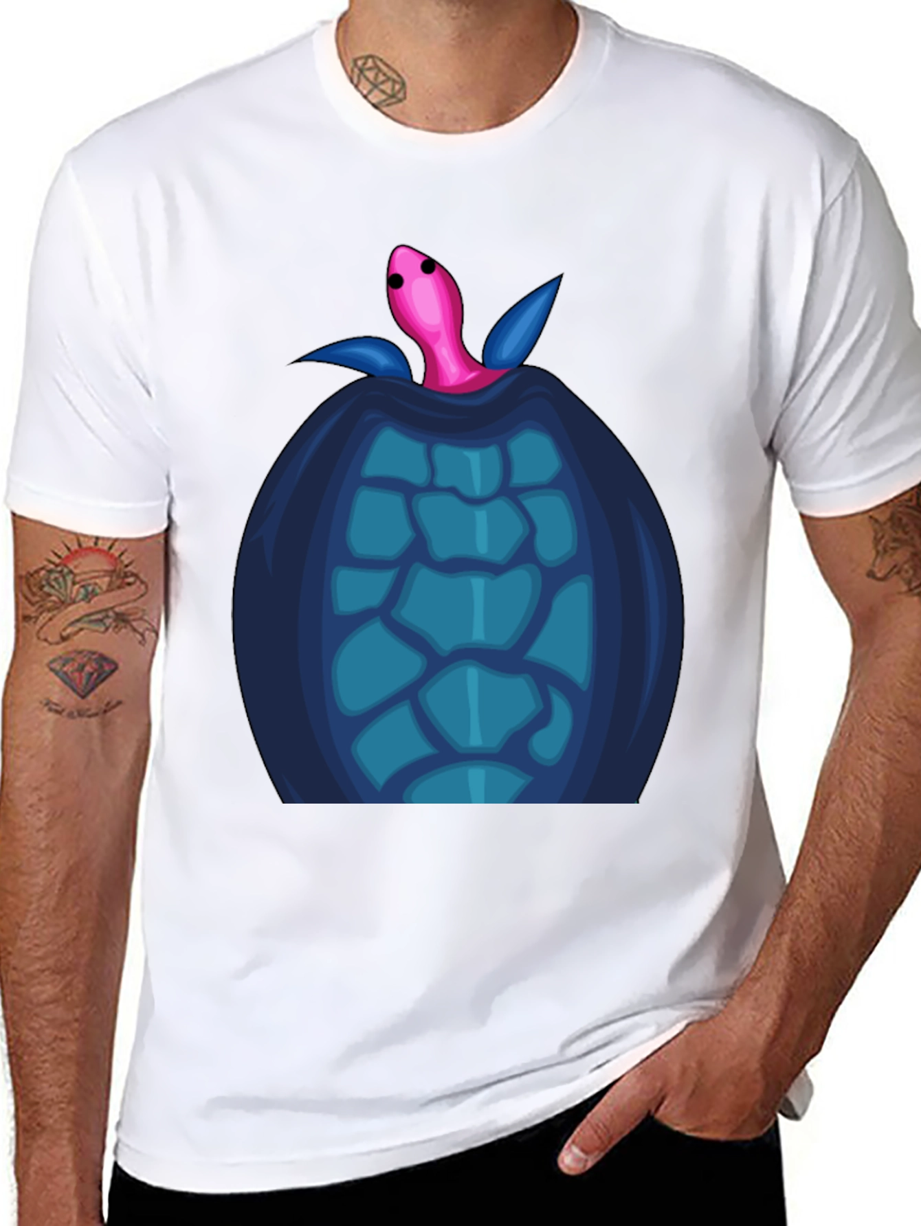 Turtle Graphic Tee - Cool & Casual