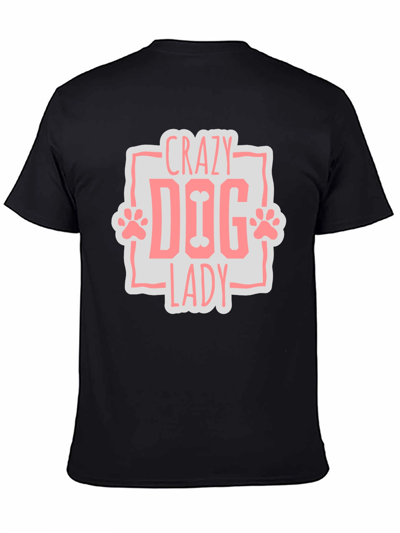 Crazy Dog Lady Graphic T-Shirt