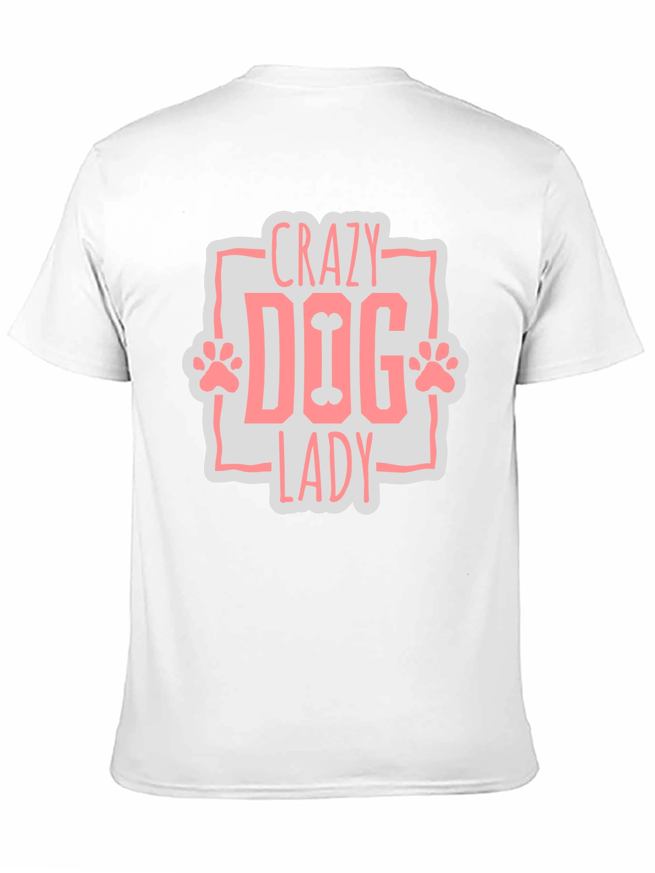 Crazy Dog Lady Graphic T-Shirt