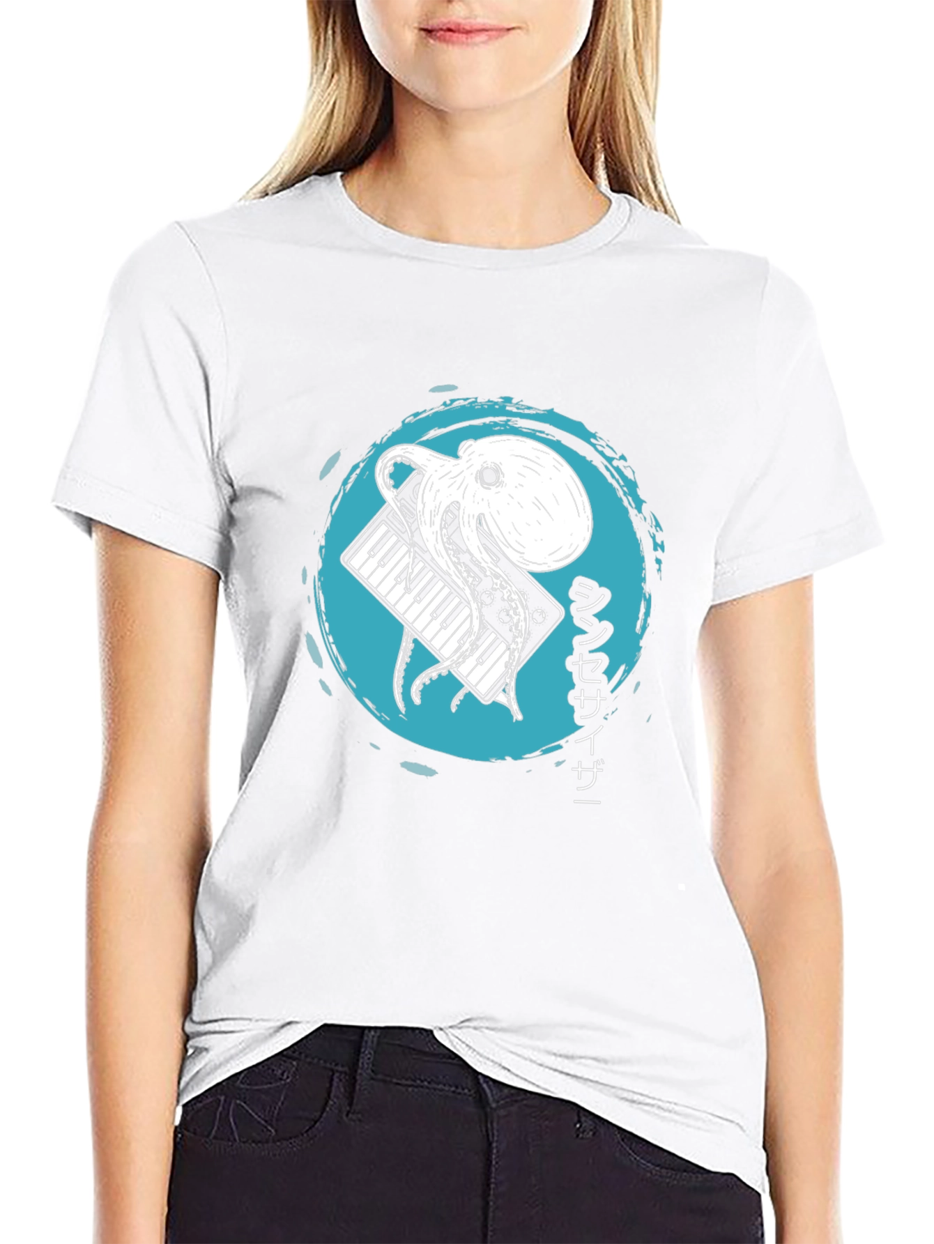 Octopus Synthesizer T-Shirt - Unique Graphic Tee